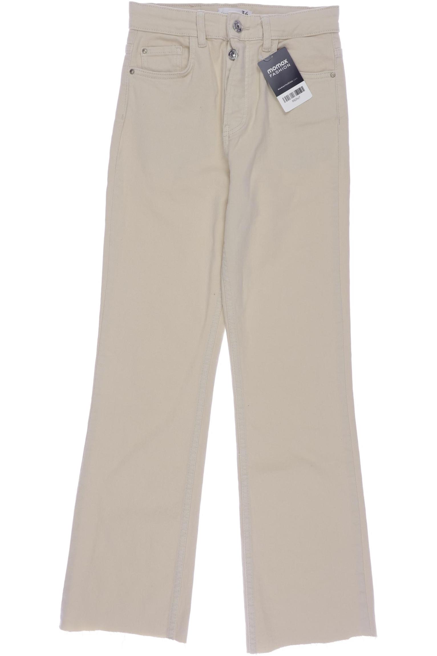 

Stradivarius Damen Jeans, beige, Gr. 34
