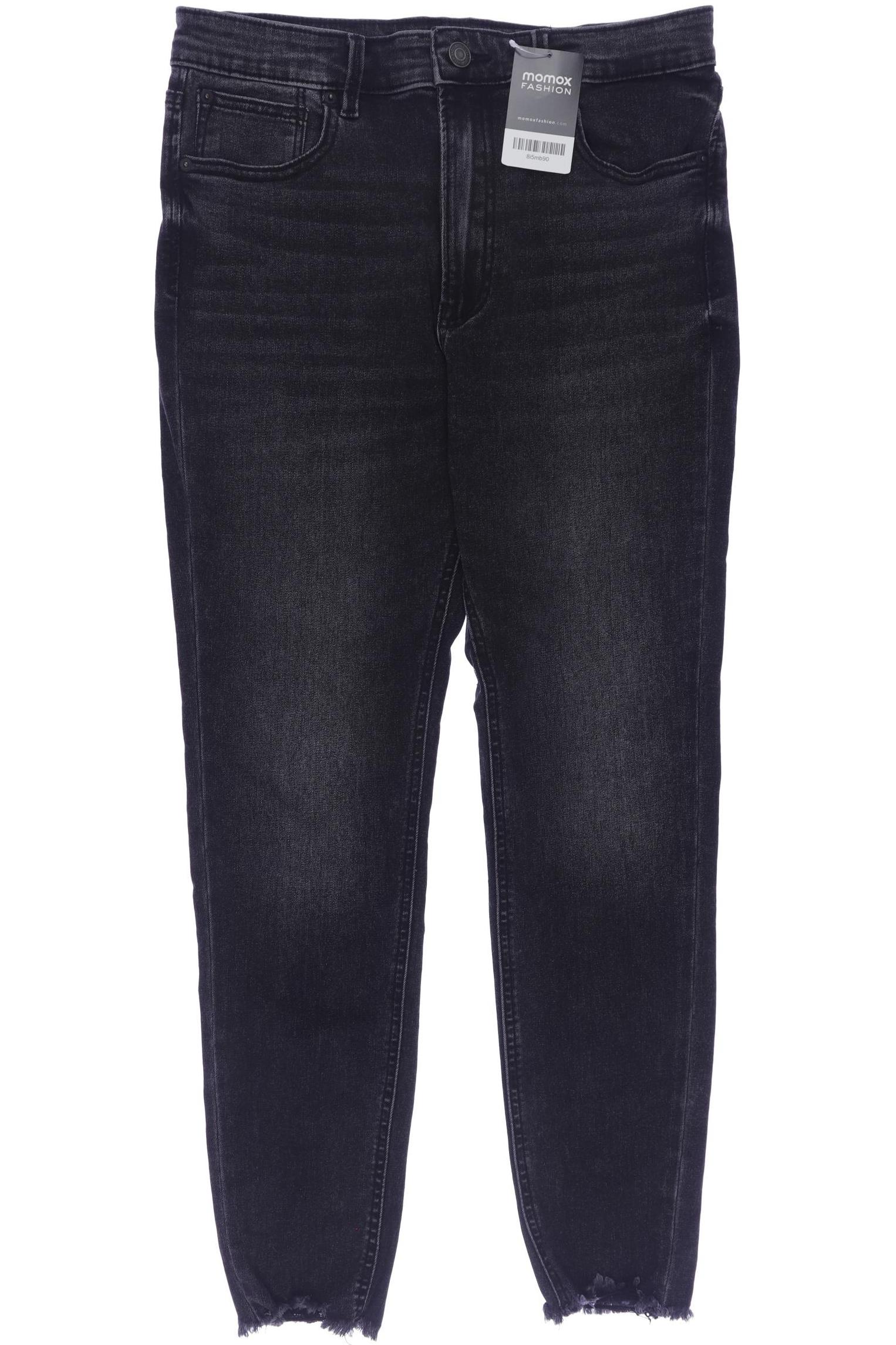 

Stradivarius Damen Jeans, schwarz, Gr. 42