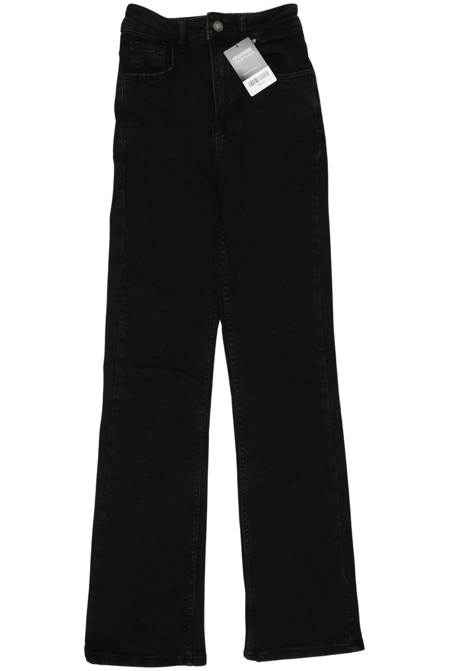 

Stradivarius Damen Jeans, schwarz, Gr. 32
