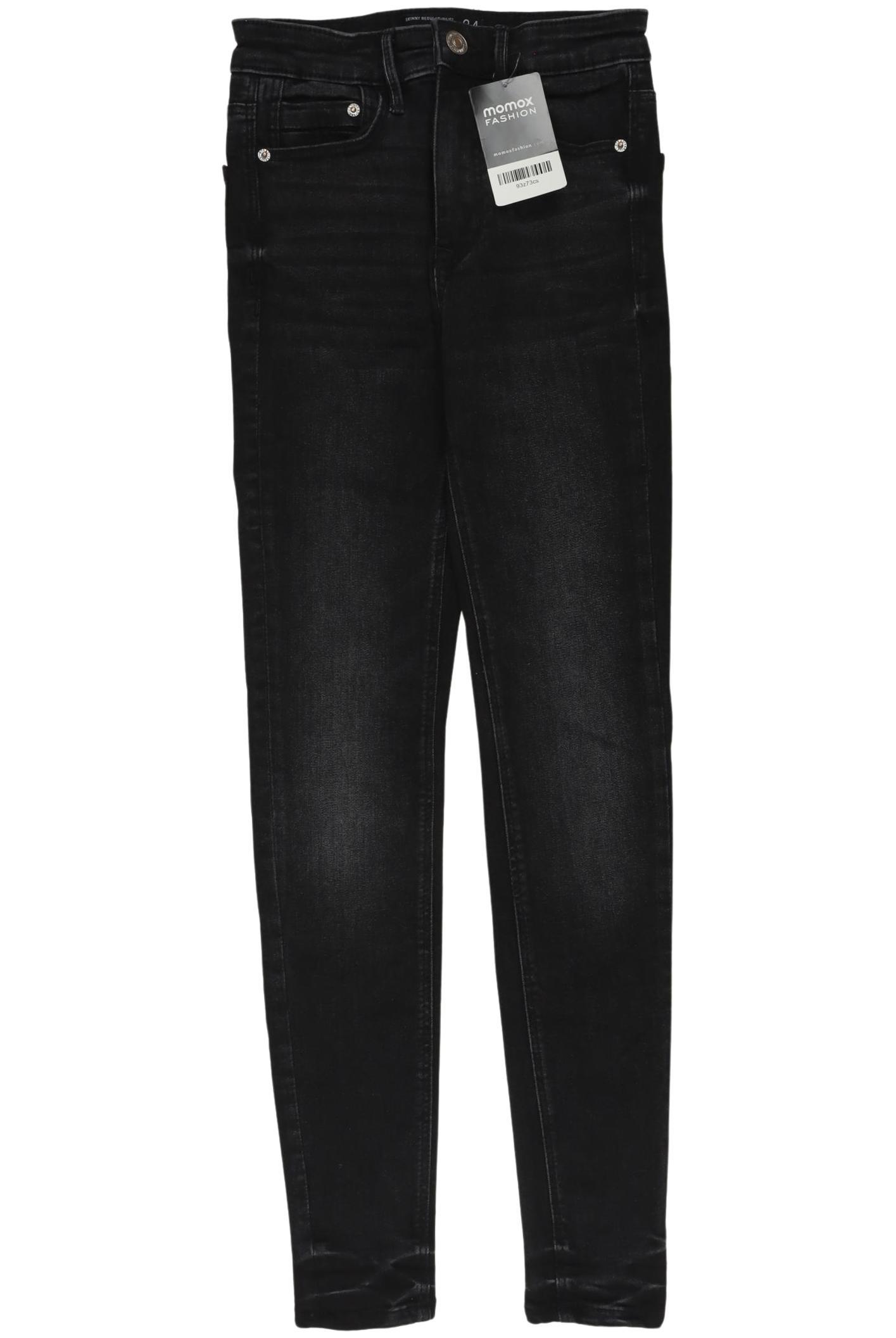 

Stradivarius Damen Jeans, schwarz, Gr. 34
