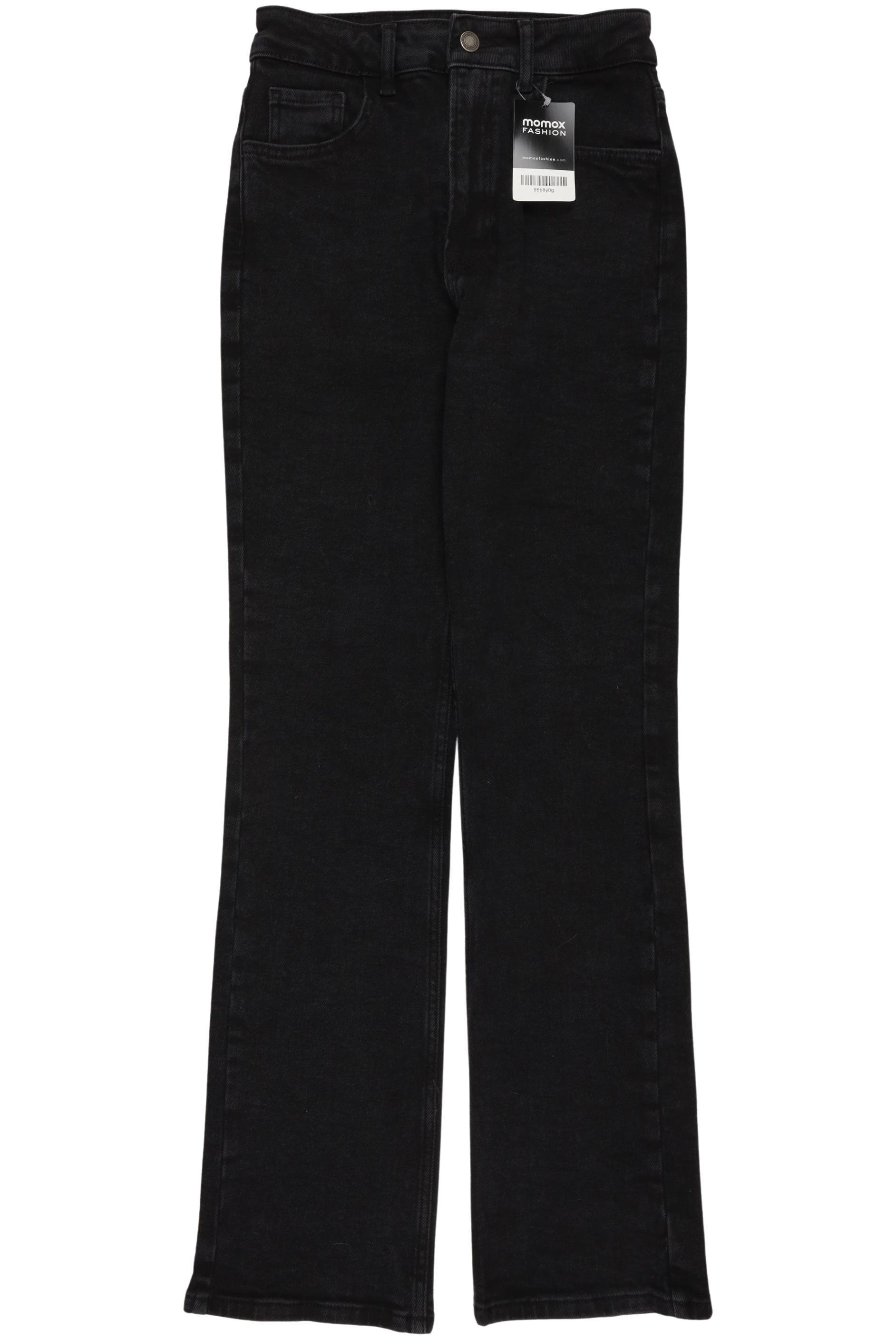 

Stradivarius Damen Jeans, schwarz, Gr. 36