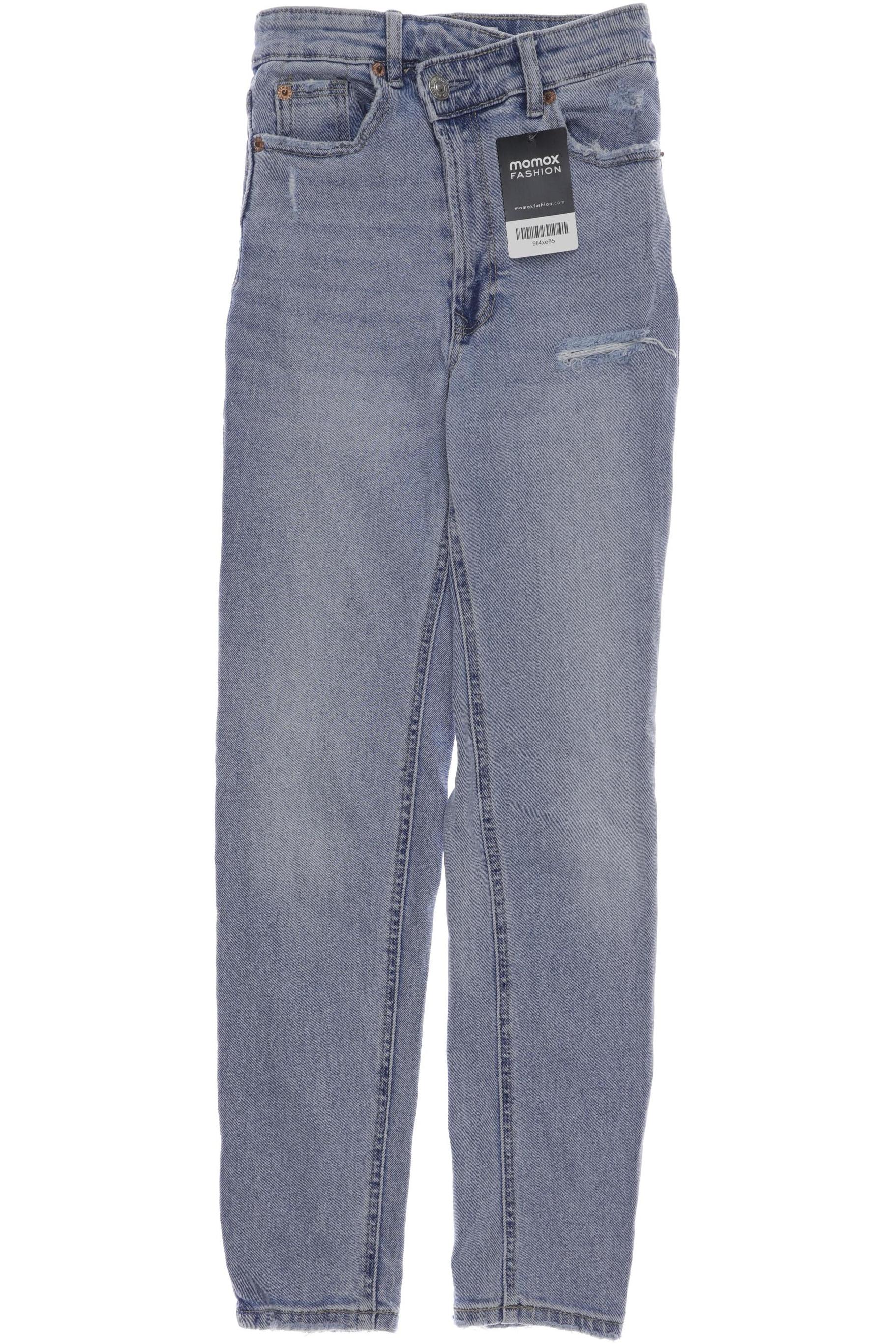 

Stradivarius Damen Jeans, hellblau
