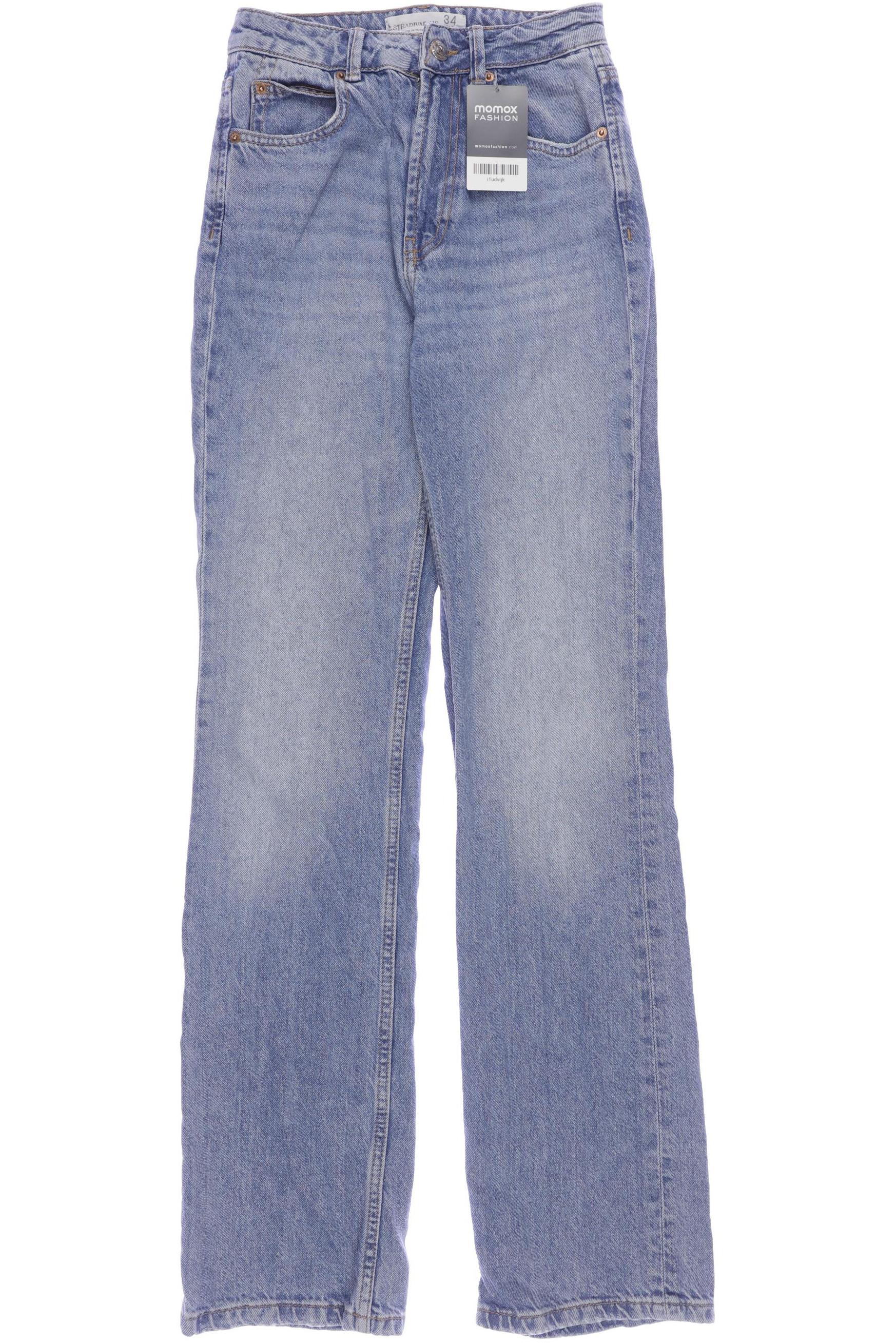 

Stradivarius Damen Jeans, blau, Gr. 34