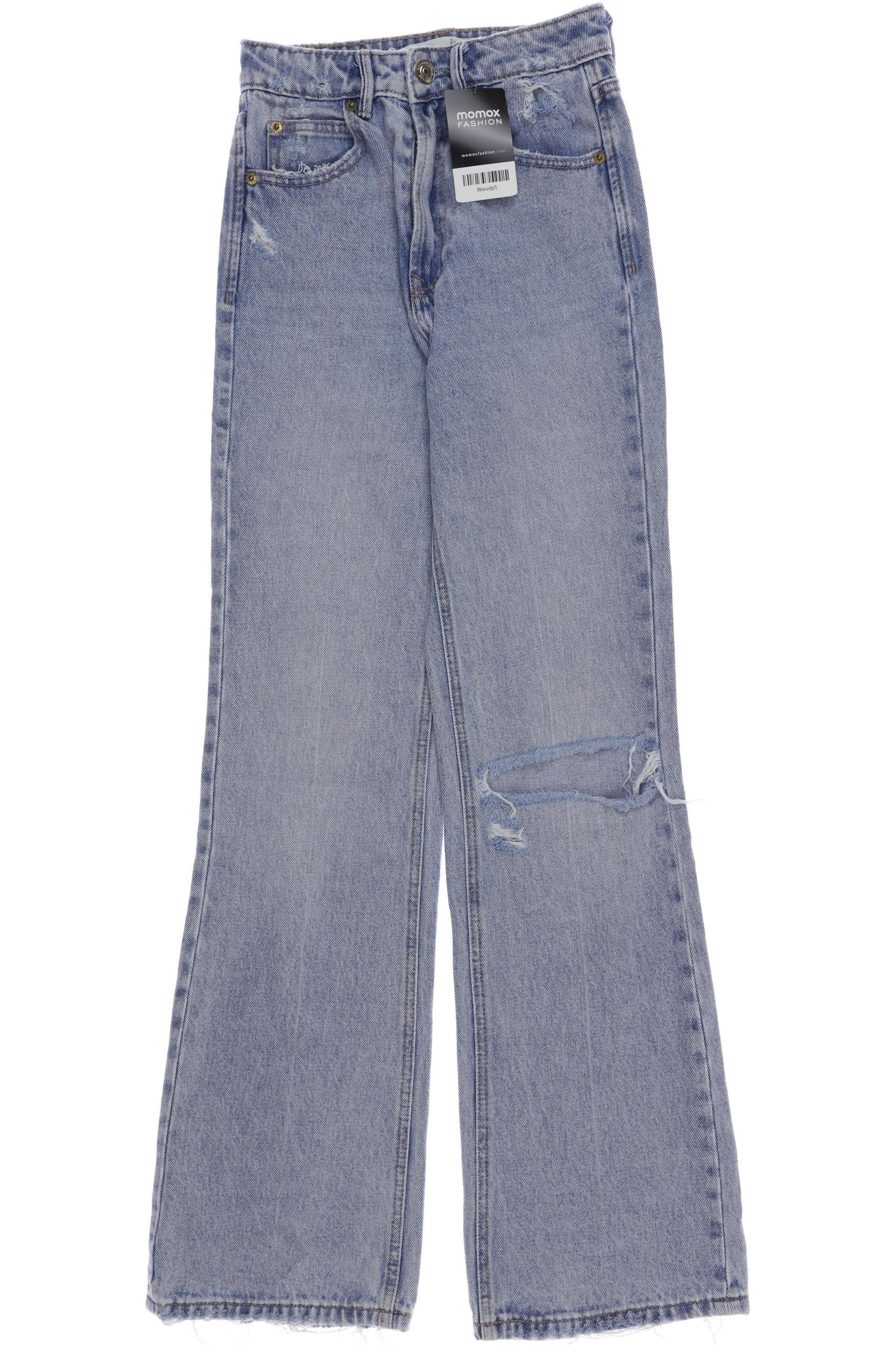 

Stradivarius Damen Jeans, blau, Gr. 32