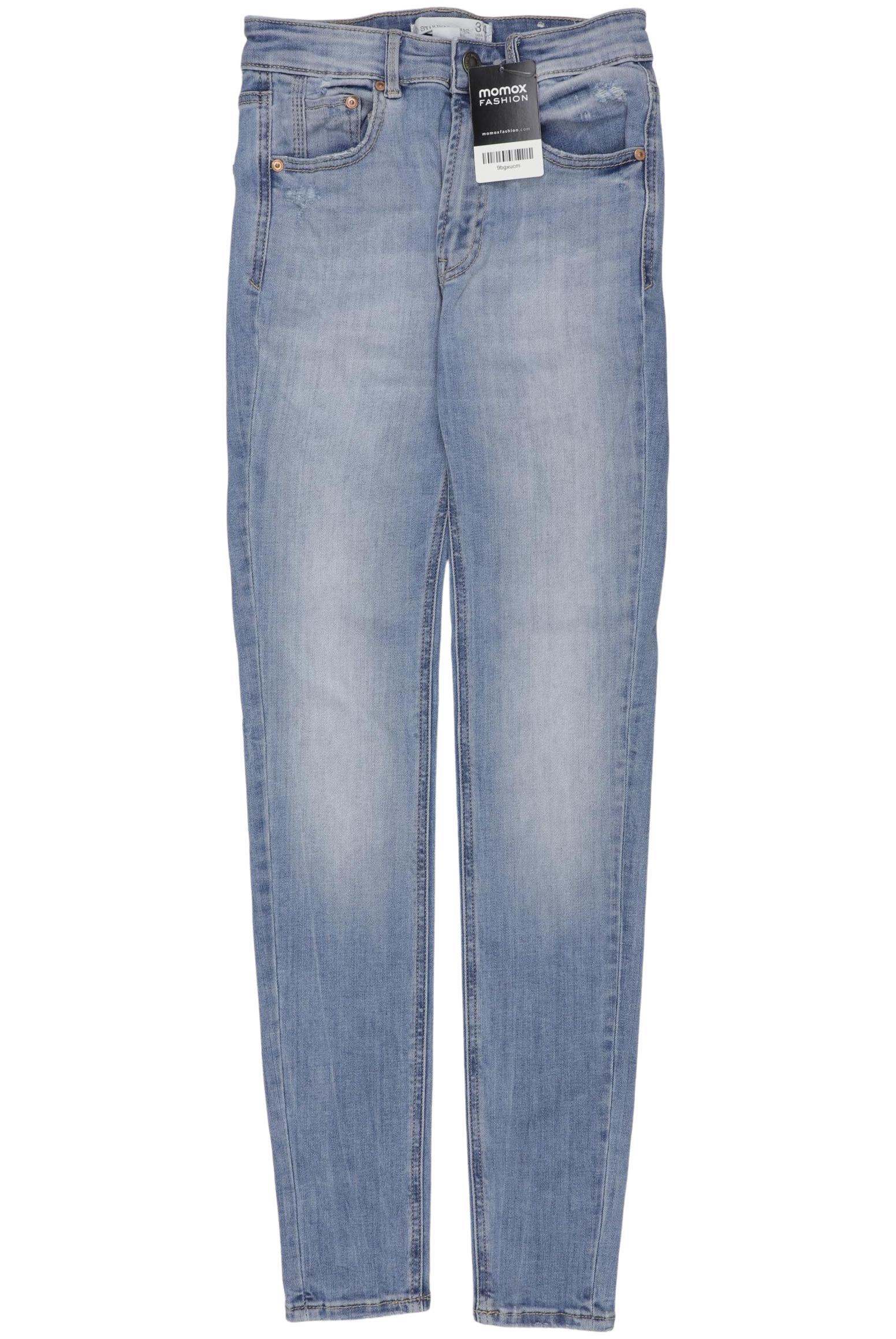 

Stradivarius Damen Jeans, hellblau, Gr. 34