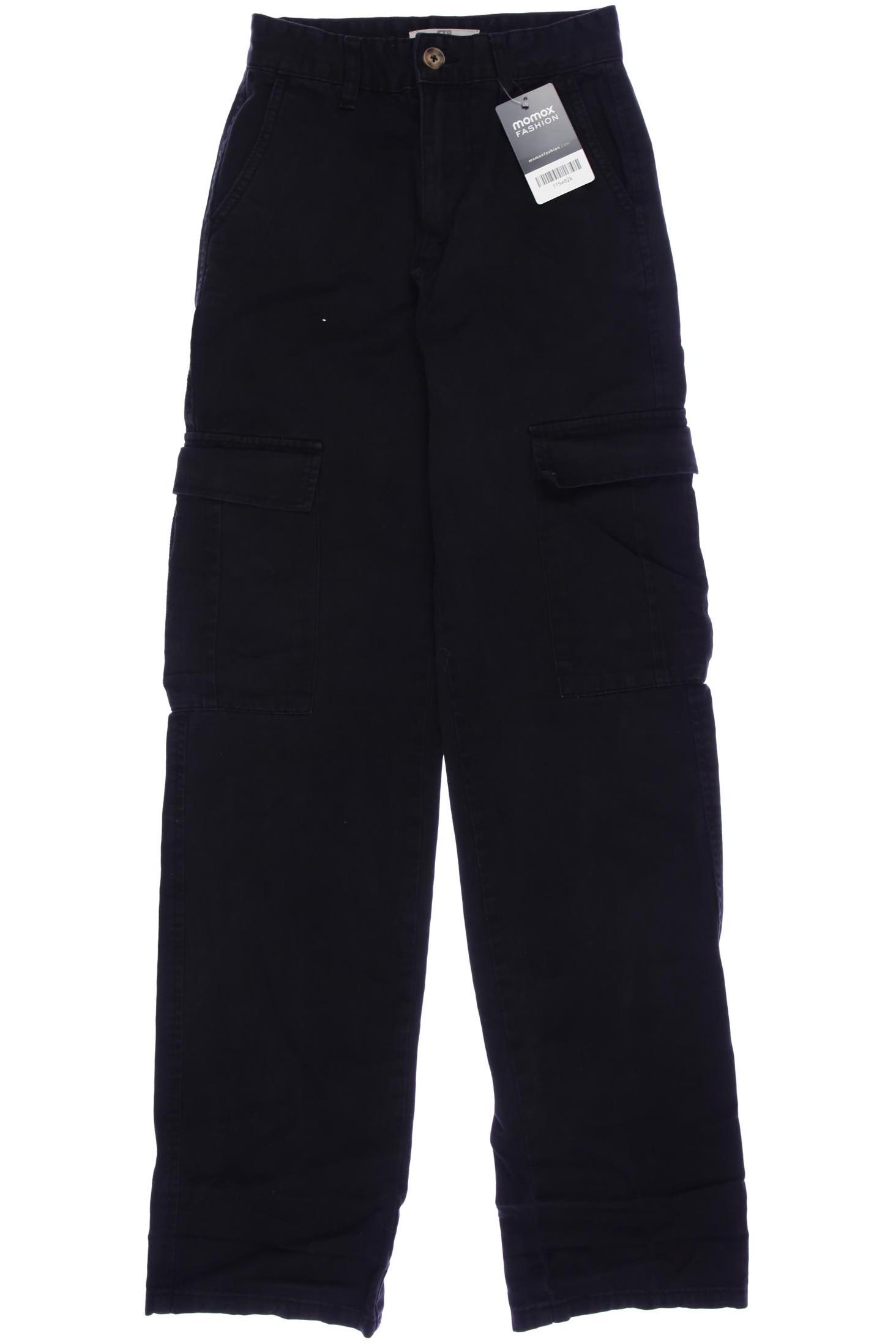 

Stradivarius Damen Jeans, schwarz, Gr. 32
