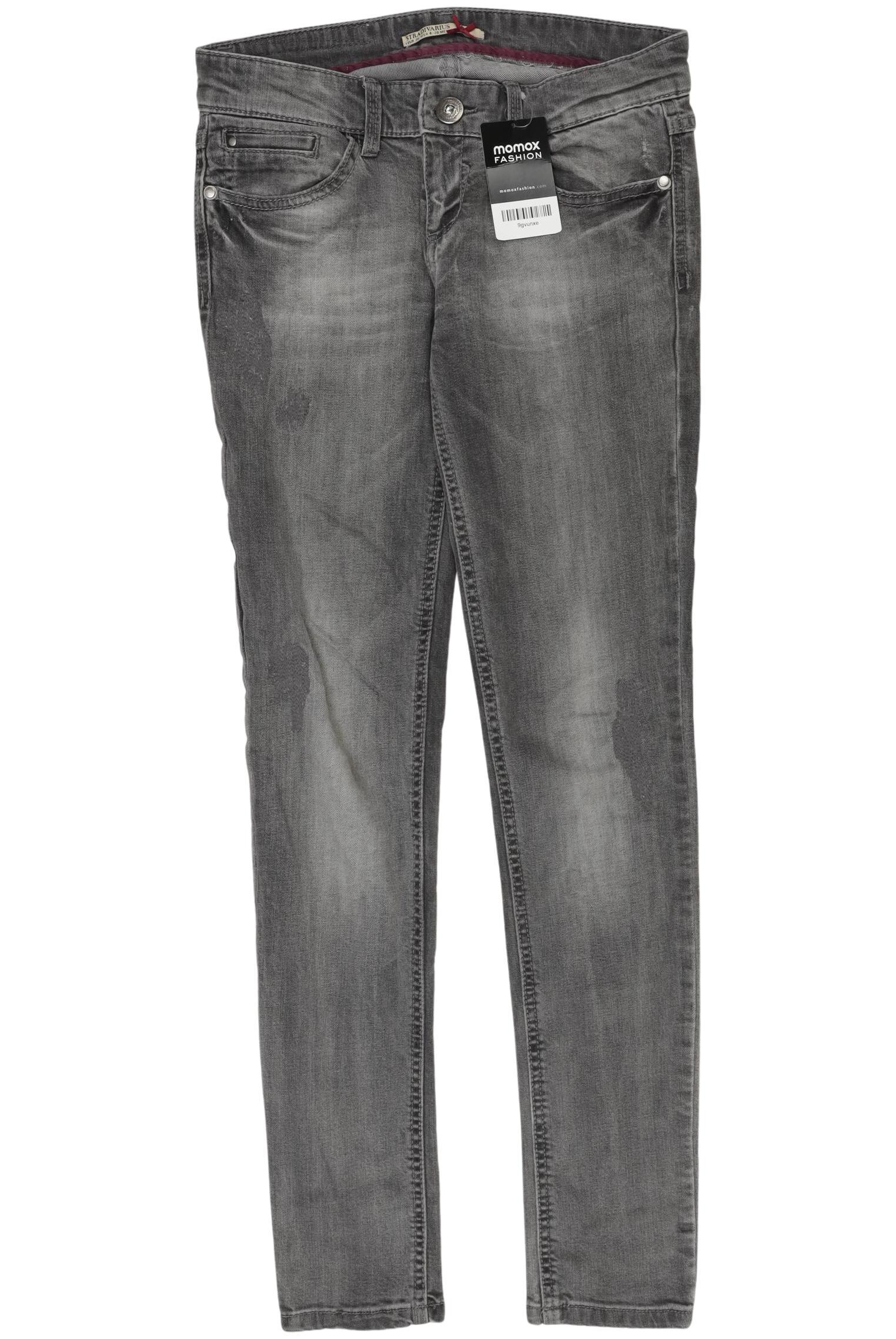

Stradivarius Damen Jeans, grau, Gr. 36