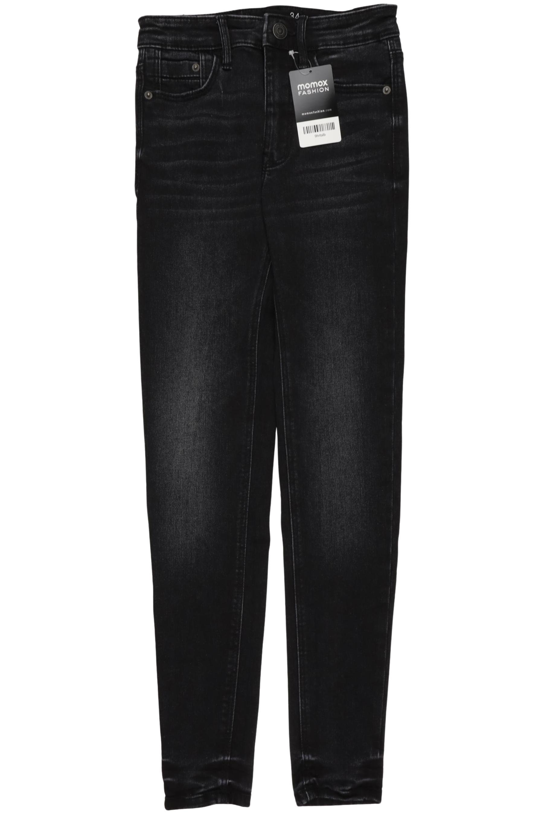

Stradivarius Damen Jeans, schwarz, Gr. 34