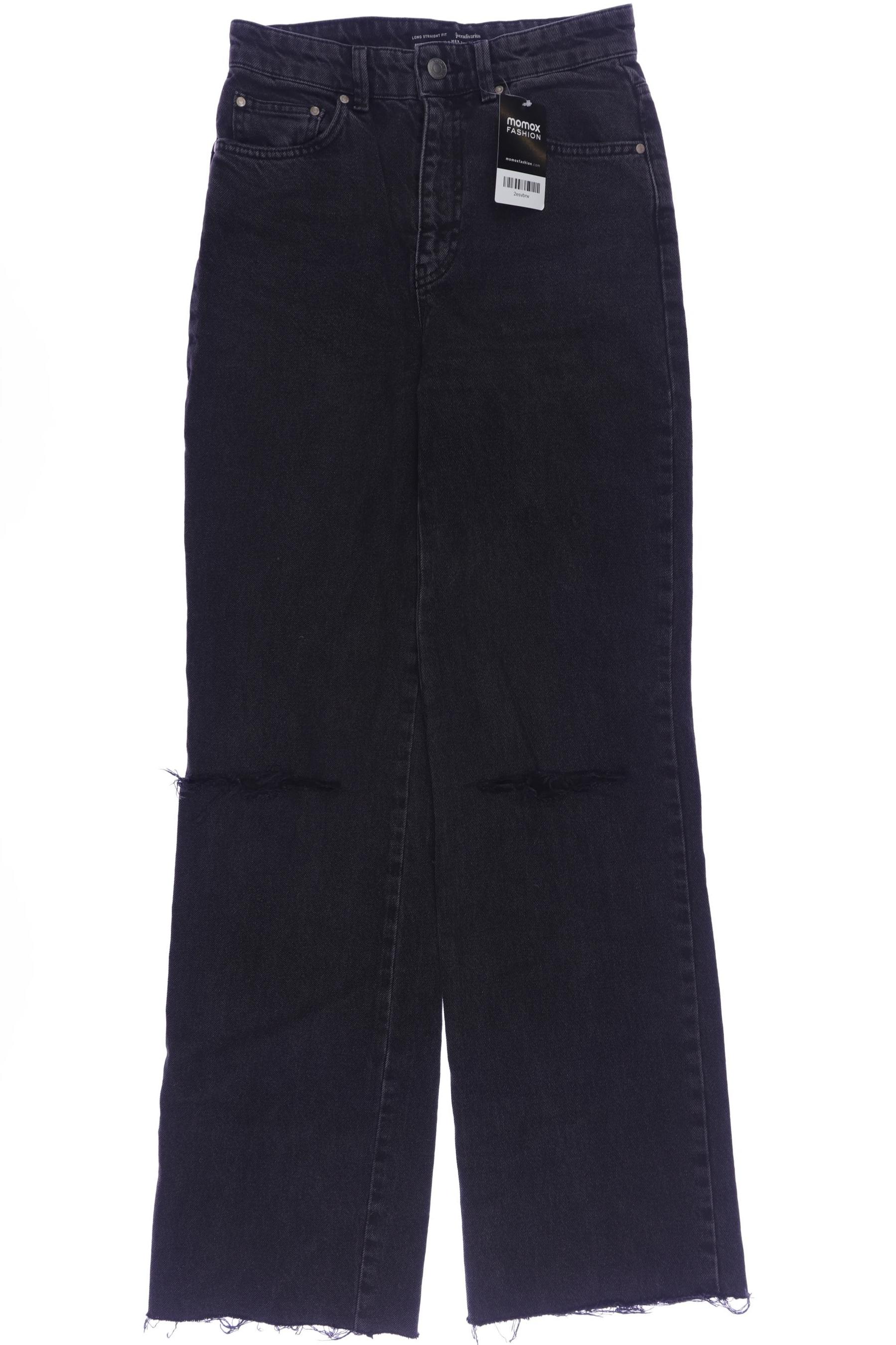

Stradivarius Damen Jeans, schwarz, Gr. 36