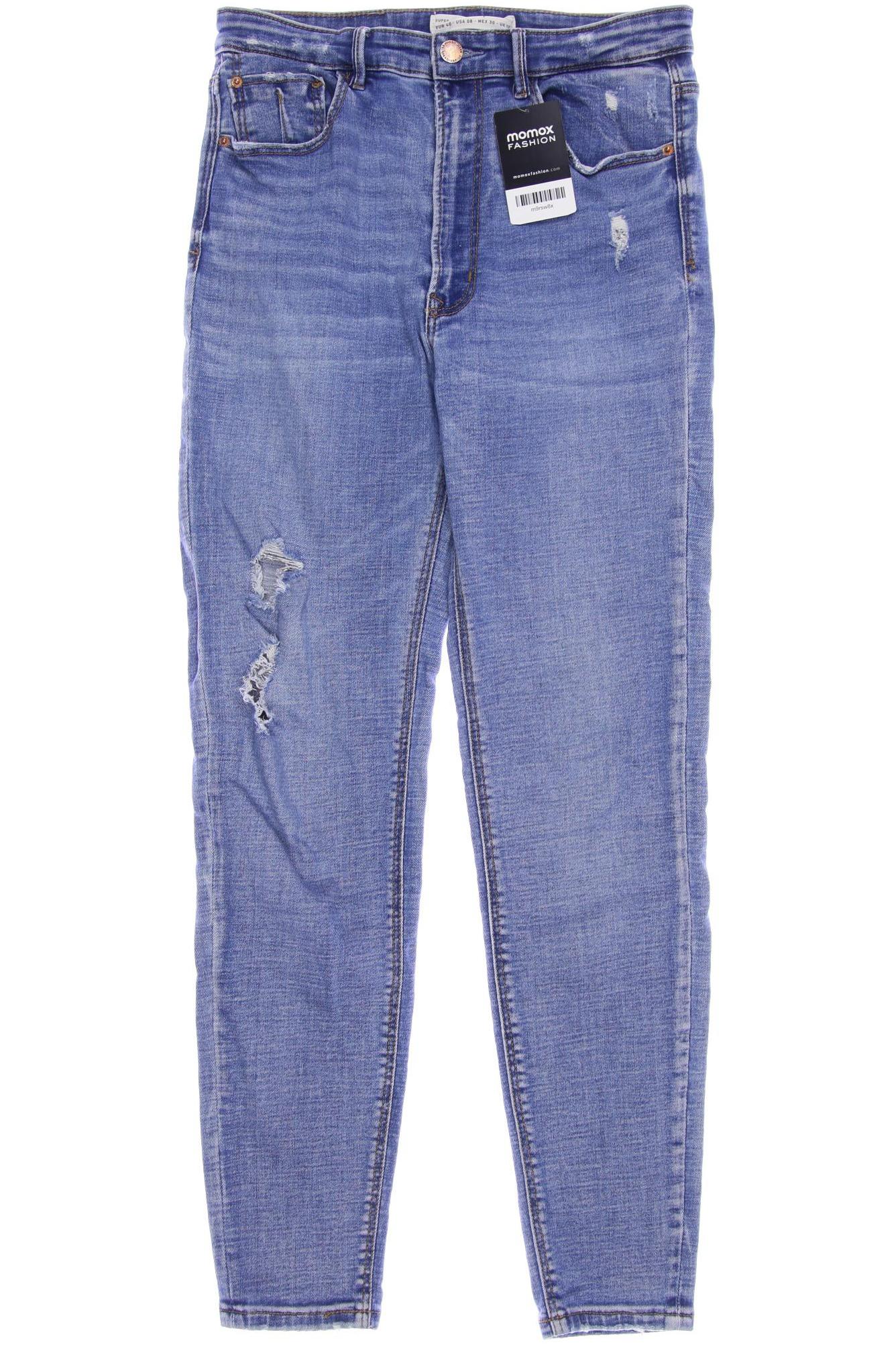 

Stradivarius Damen Jeans, blau, Gr. 40