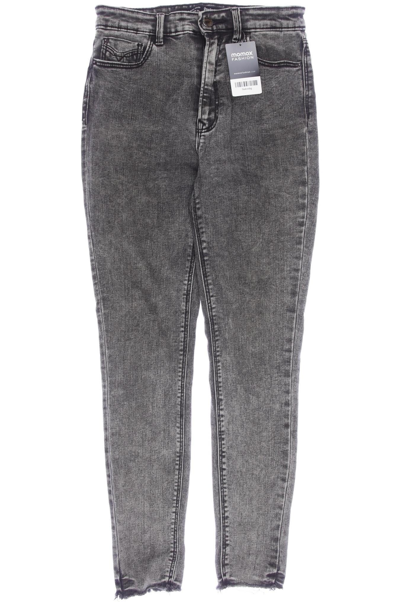 

Stradivarius Damen Jeans, grau, Gr. 36