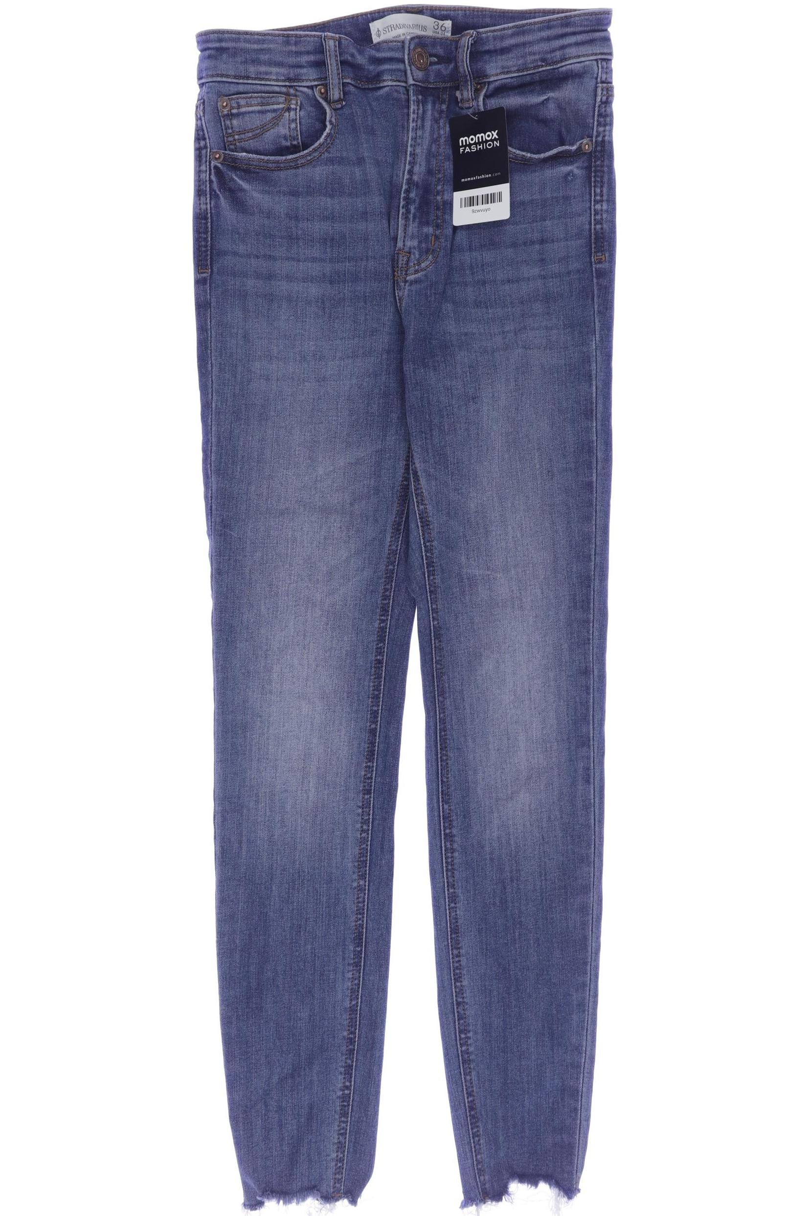 

Stradivarius Damen Jeans, blau, Gr. 36