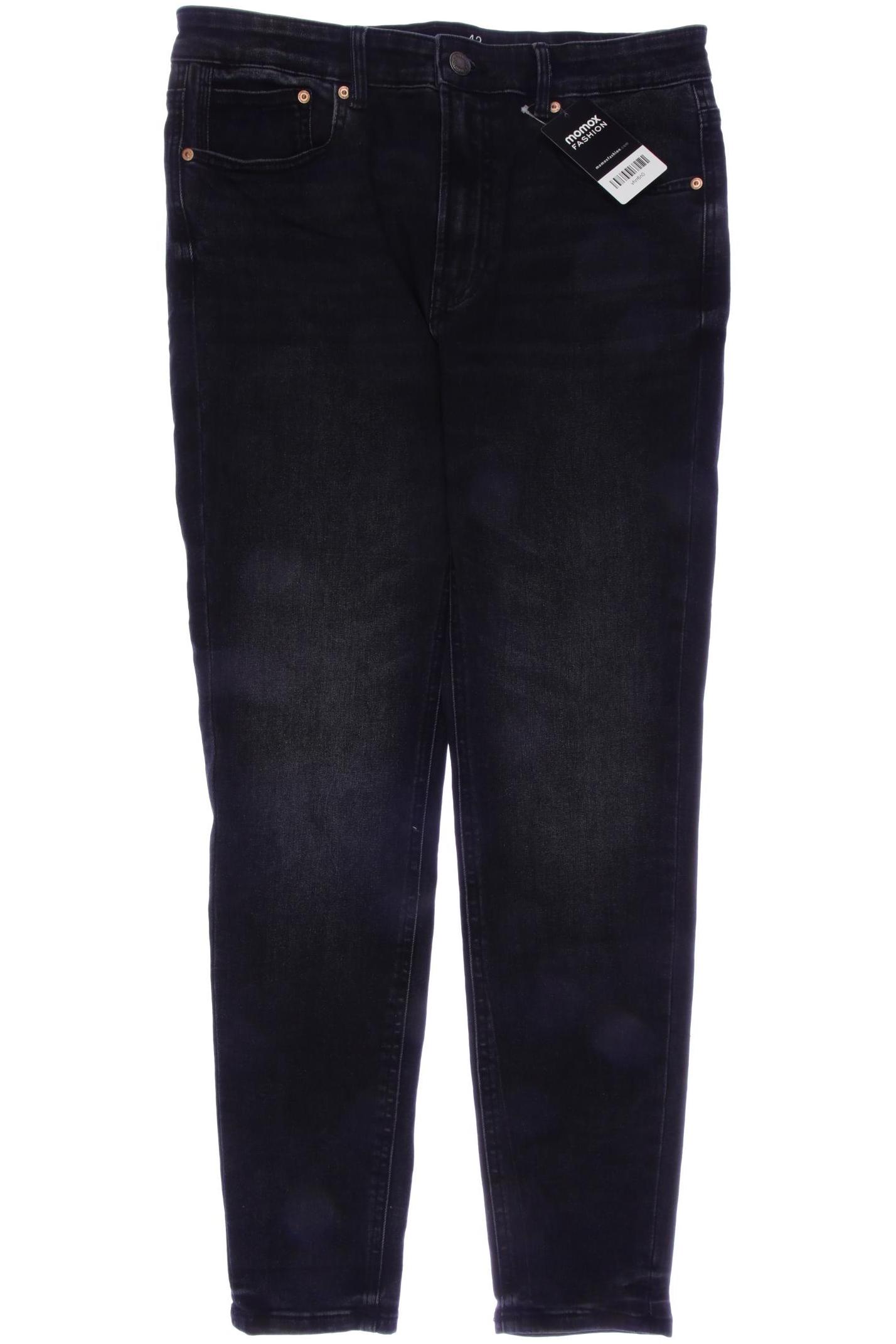

Stradivarius Damen Jeans, schwarz, Gr. 42