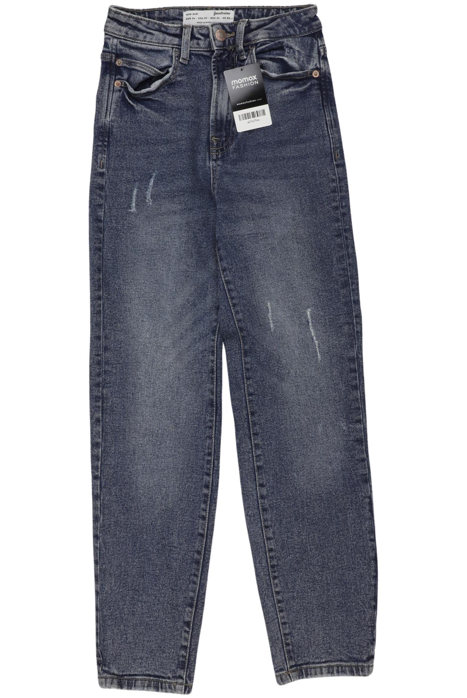 

Stradivarius Damen Jeans, blau, Gr. 34