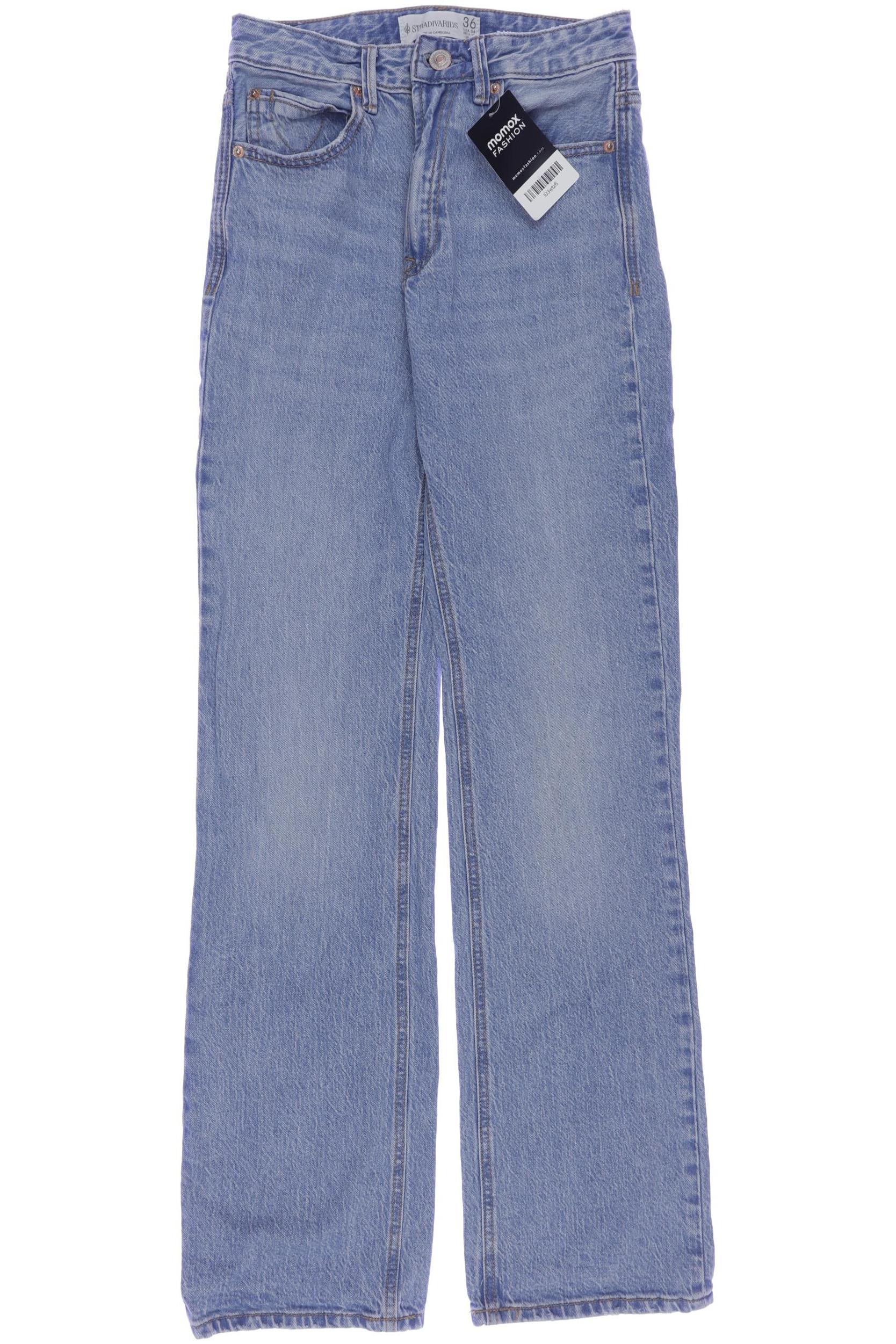 

Stradivarius Damen Jeans, blau, Gr. 36