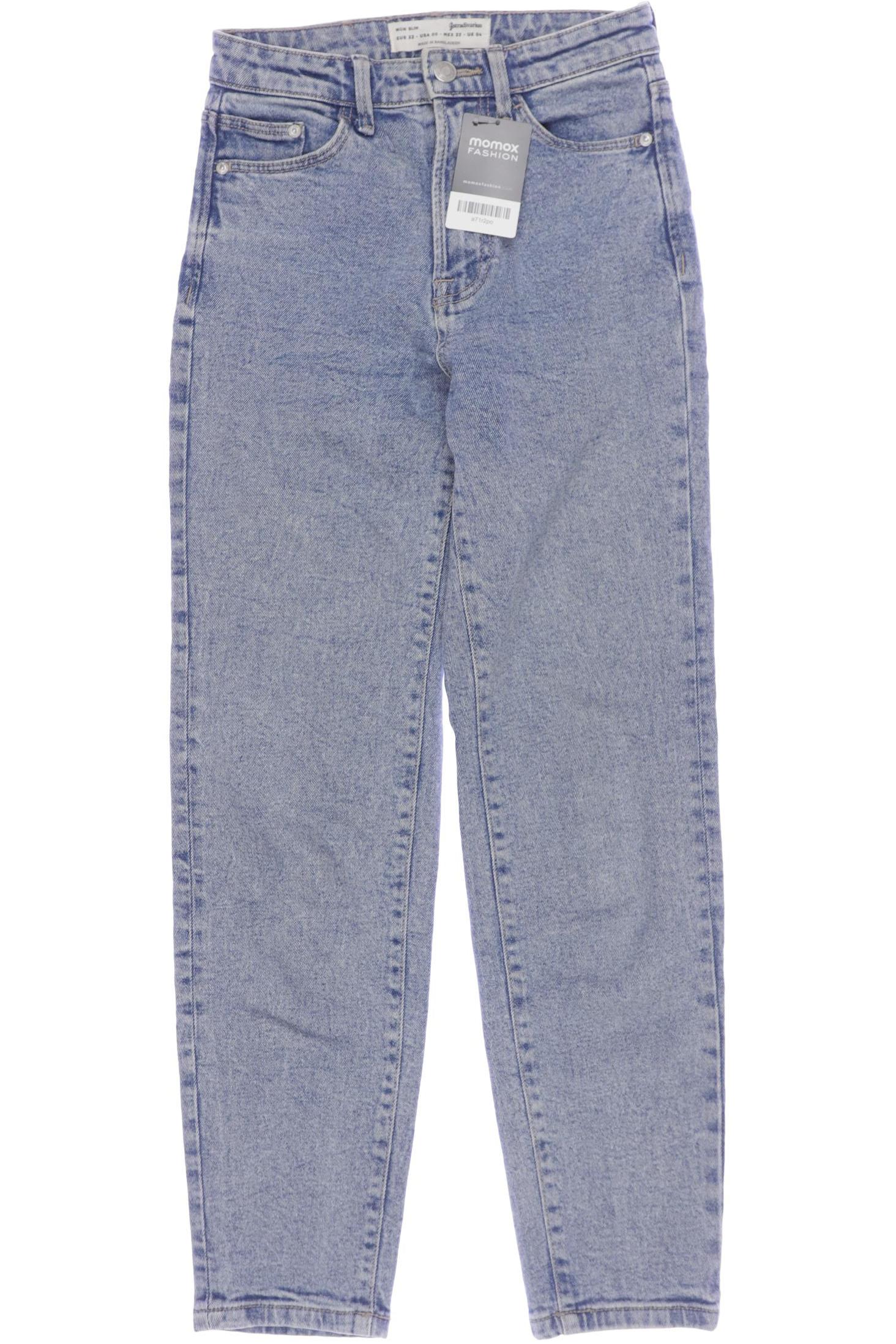 

Stradivarius Damen Jeans, blau, Gr. 32