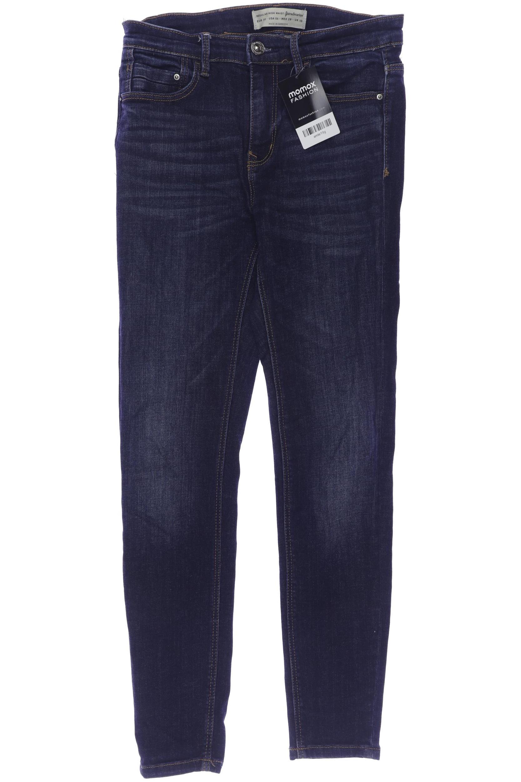 

Stradivarius Damen Jeans, marineblau, Gr. 38