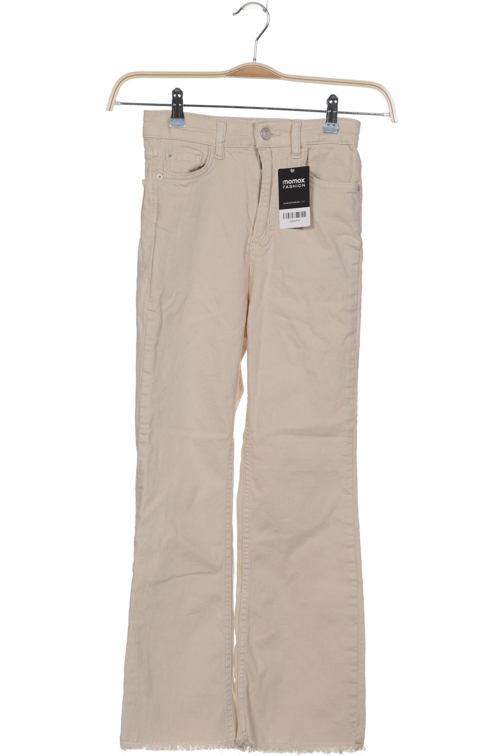 

Stradivarius Damen Jeans, cremeweiß, Gr. 34