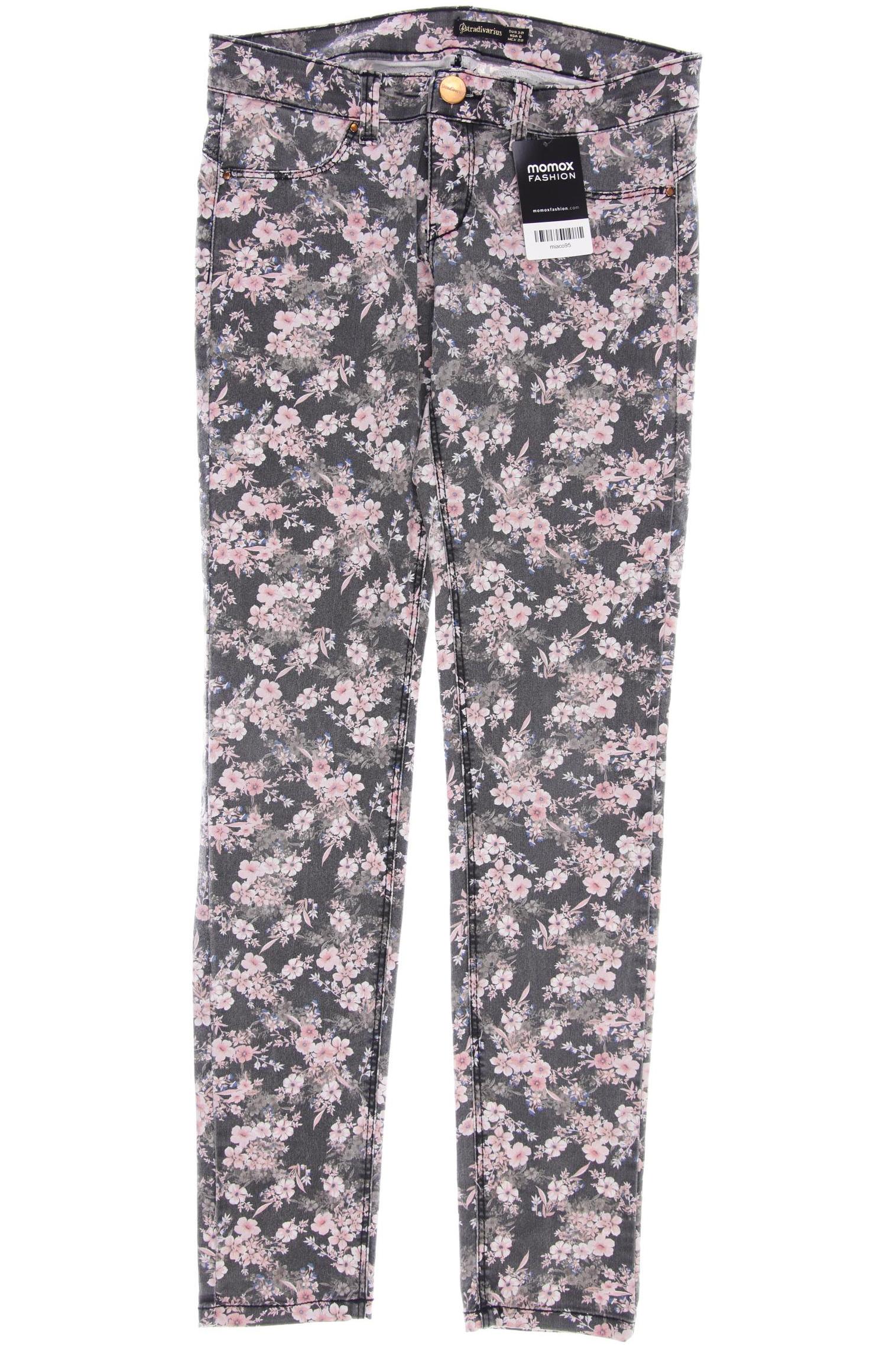 

Stradivarius Damen Jeans, grau, Gr. 38
