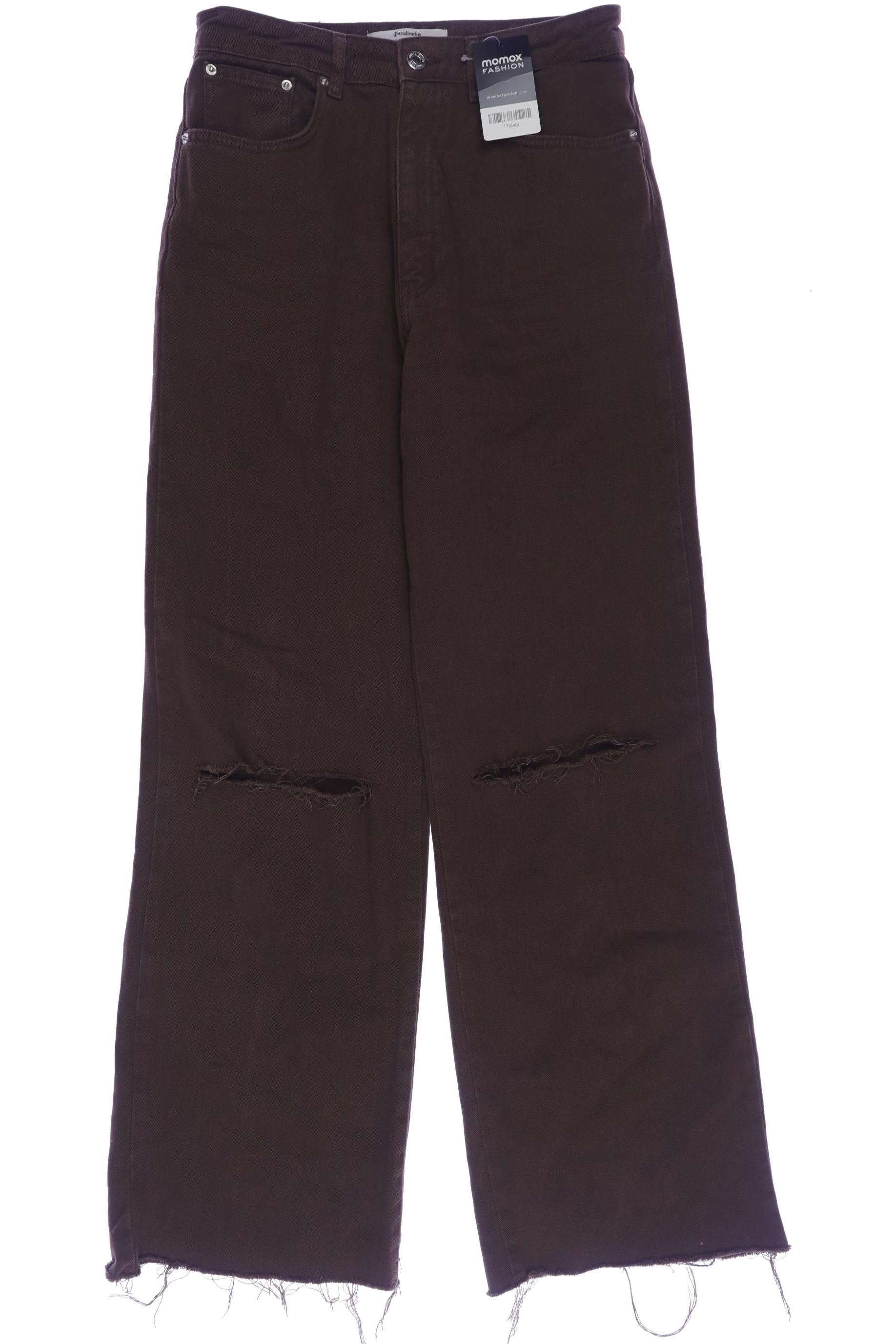 

Stradivarius Damen Jeans, braun, Gr. 40