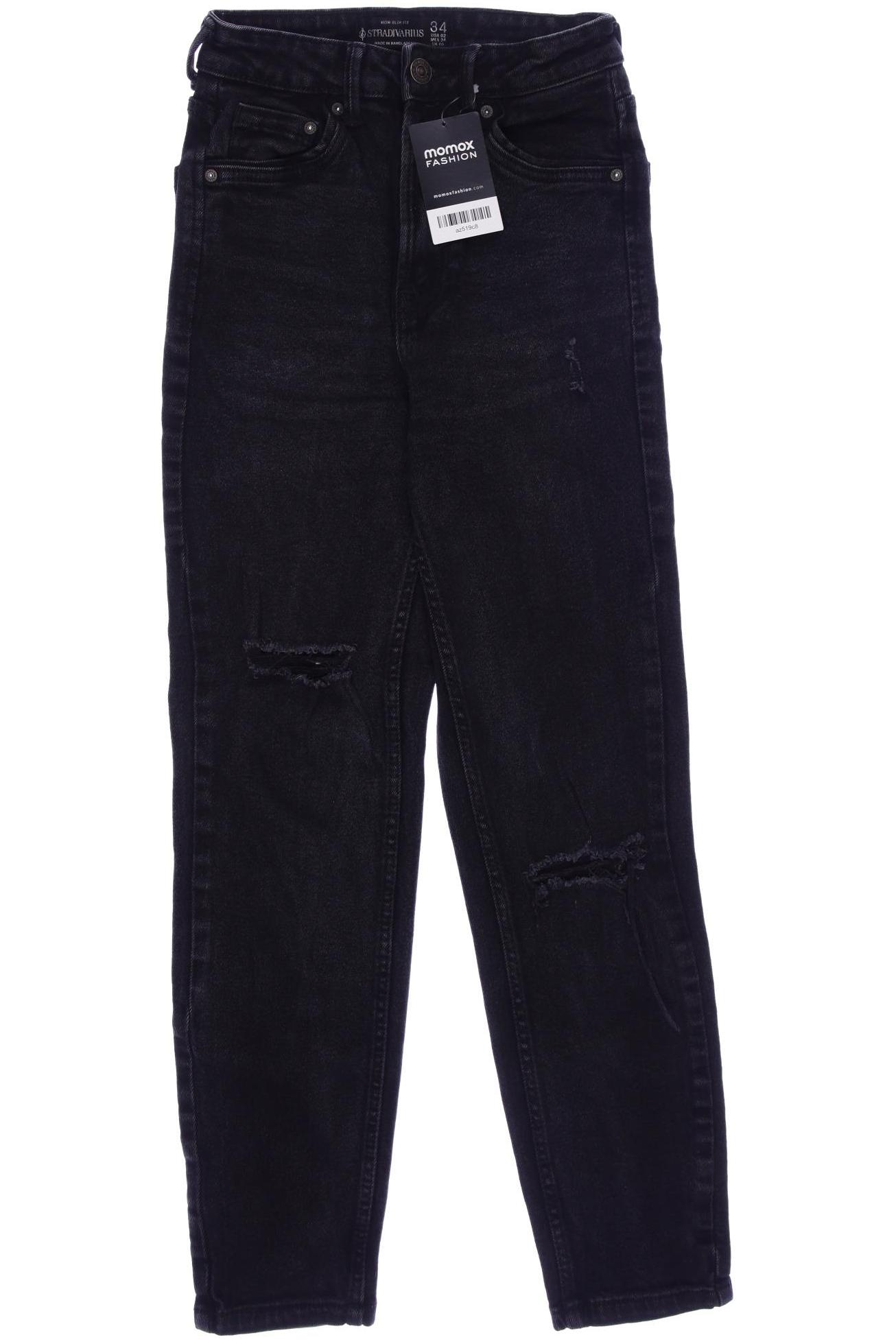 

Stradivarius Damen Jeans, grau