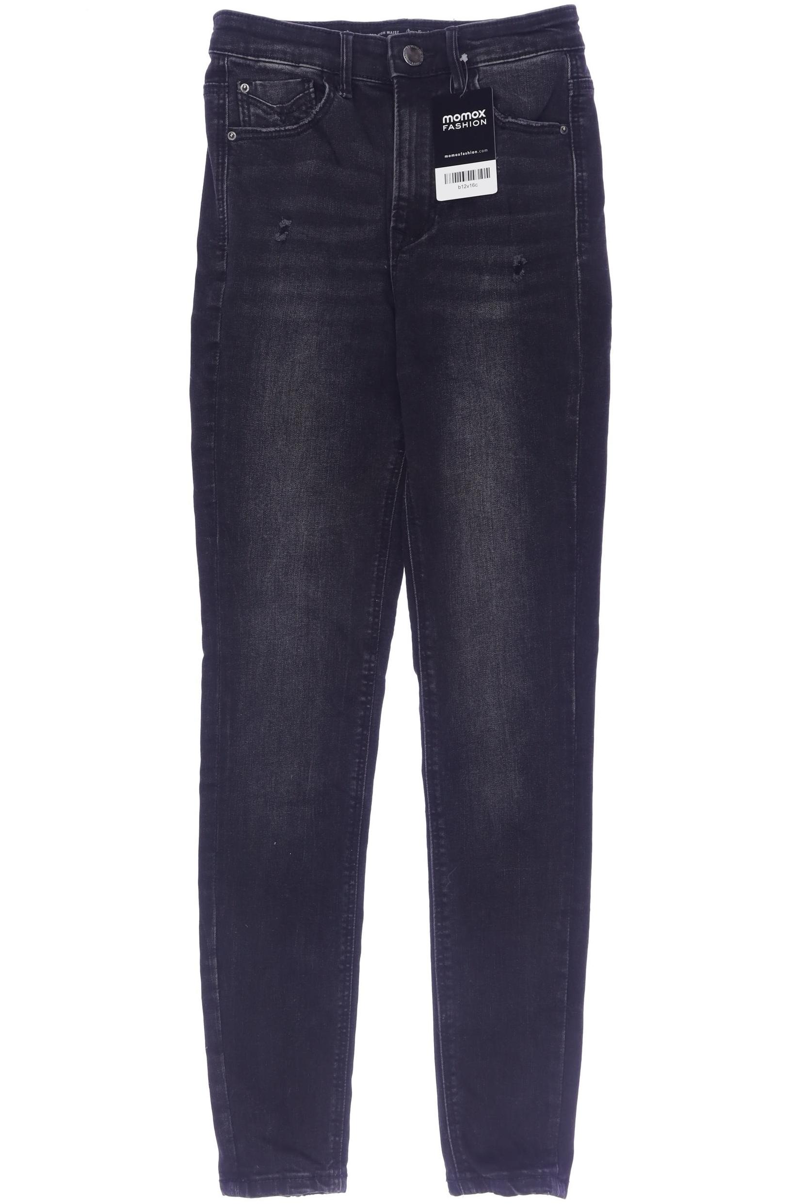

Stradivarius Damen Jeans, grau, Gr. 34