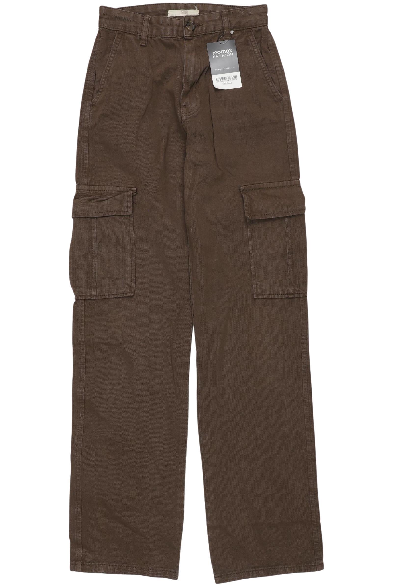 

Stradivarius Damen Jeans, braun, Gr. 34