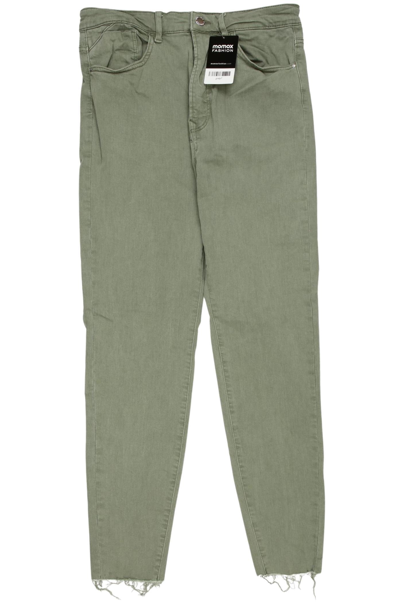 

Stradivarius Damen Jeans, grün, Gr. 42