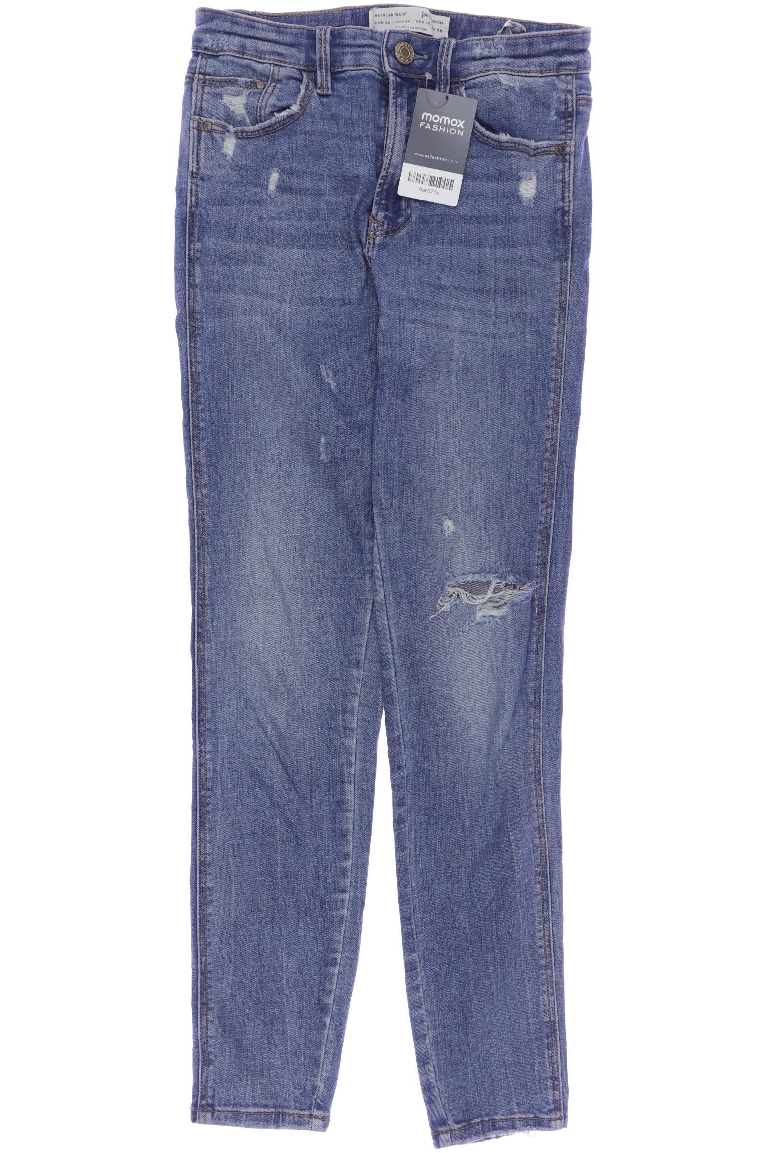 

Stradivarius Damen Jeans, blau, Gr. 36