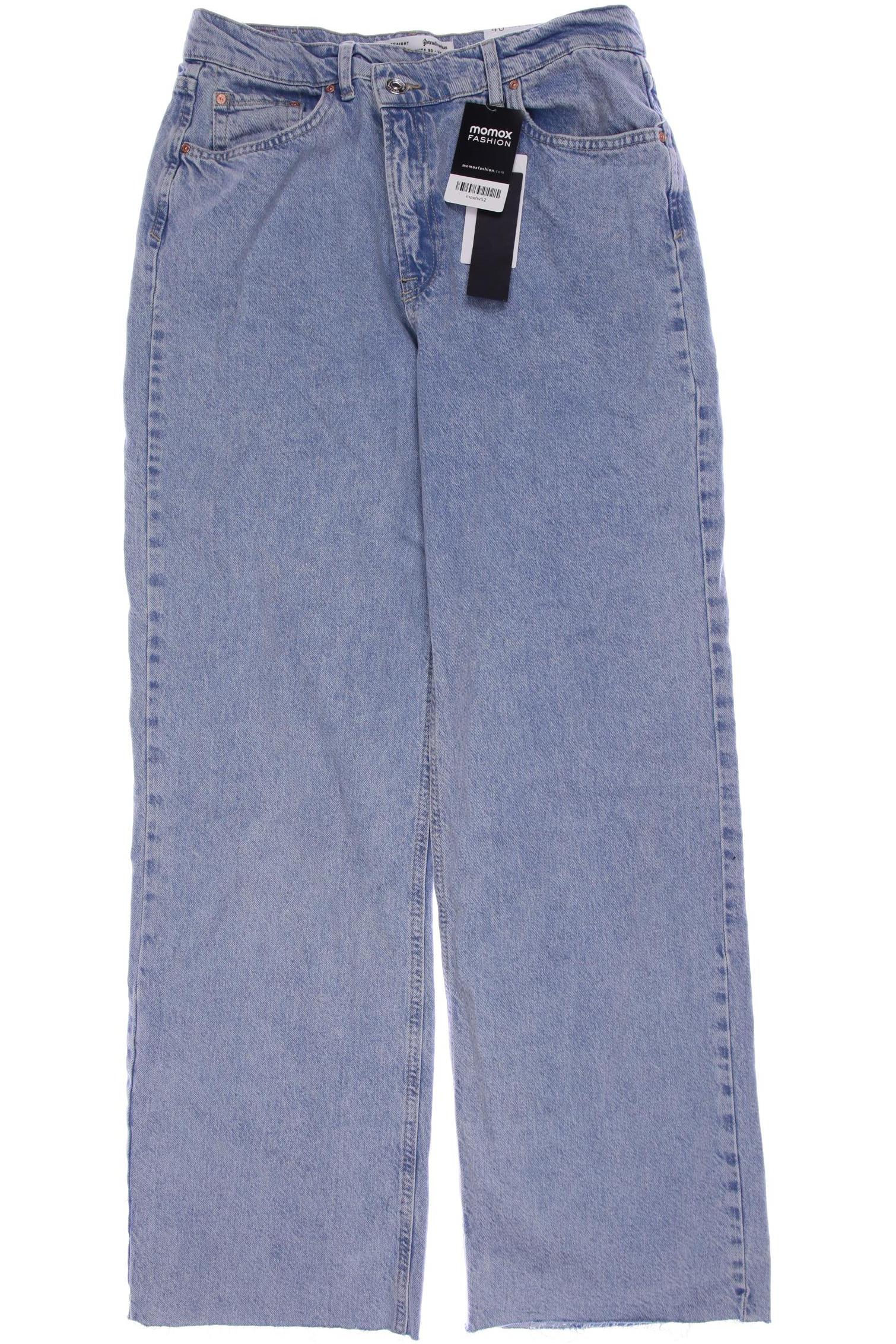

Stradivarius Damen Jeans, hellblau