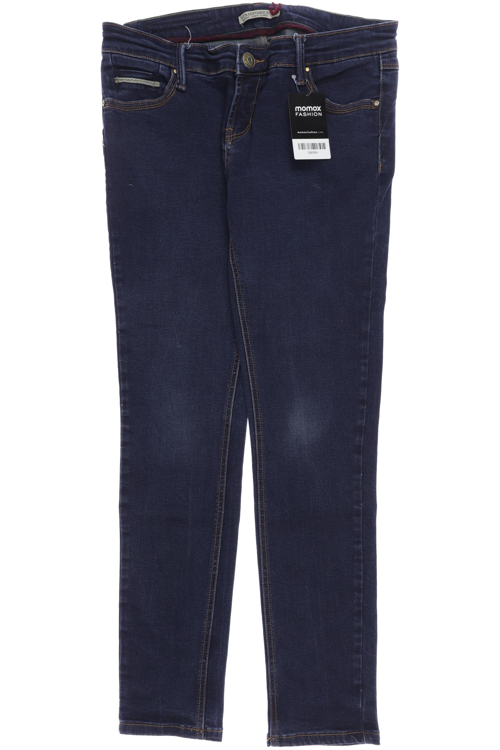 

Stradivarius Damen Jeans, marineblau, Gr. 42