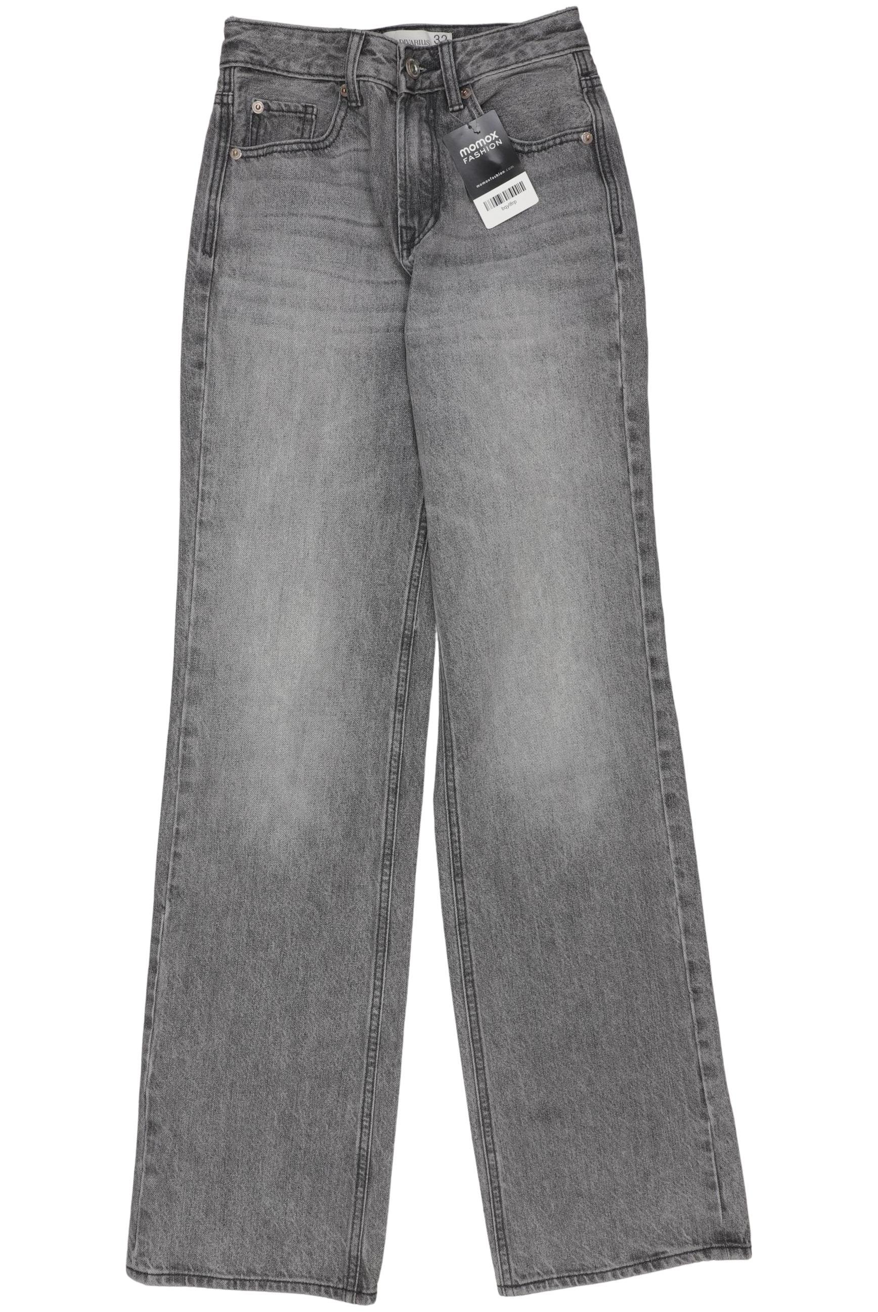 

Stradivarius Damen Jeans, grau, Gr. 32