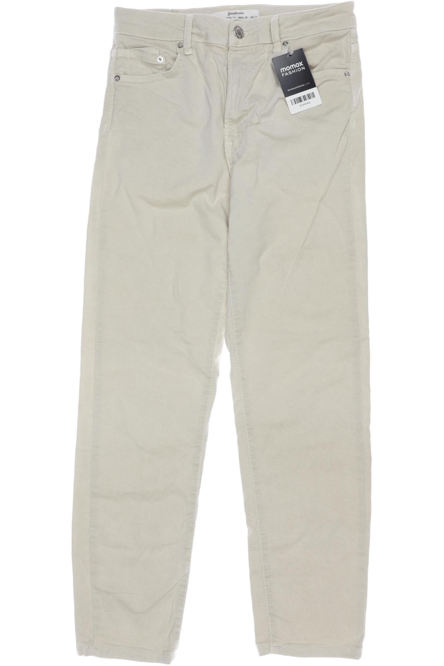 

Stradivarius Damen Jeans, cremeweiß, Gr. 38
