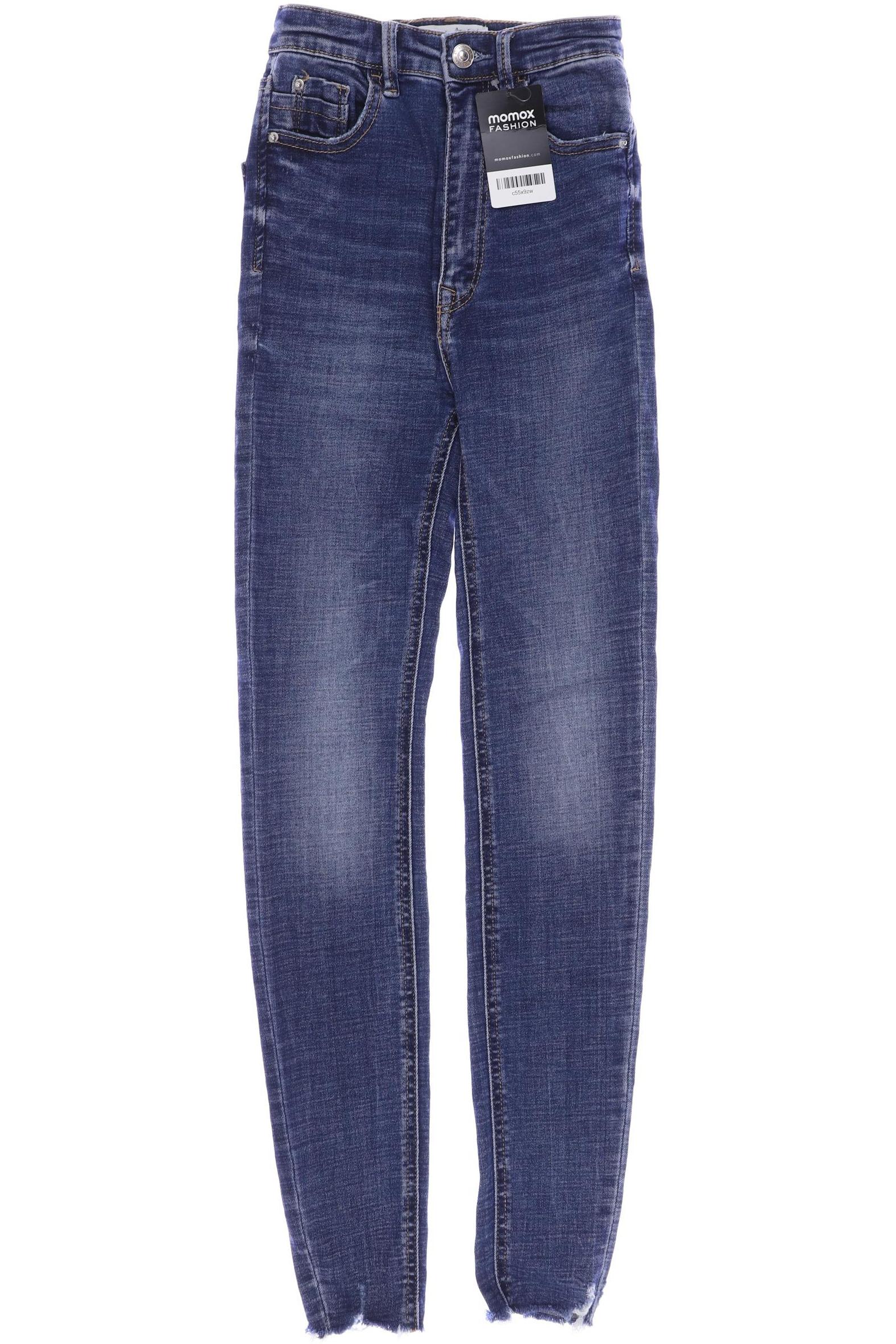 

Stradivarius Damen Jeans, blau