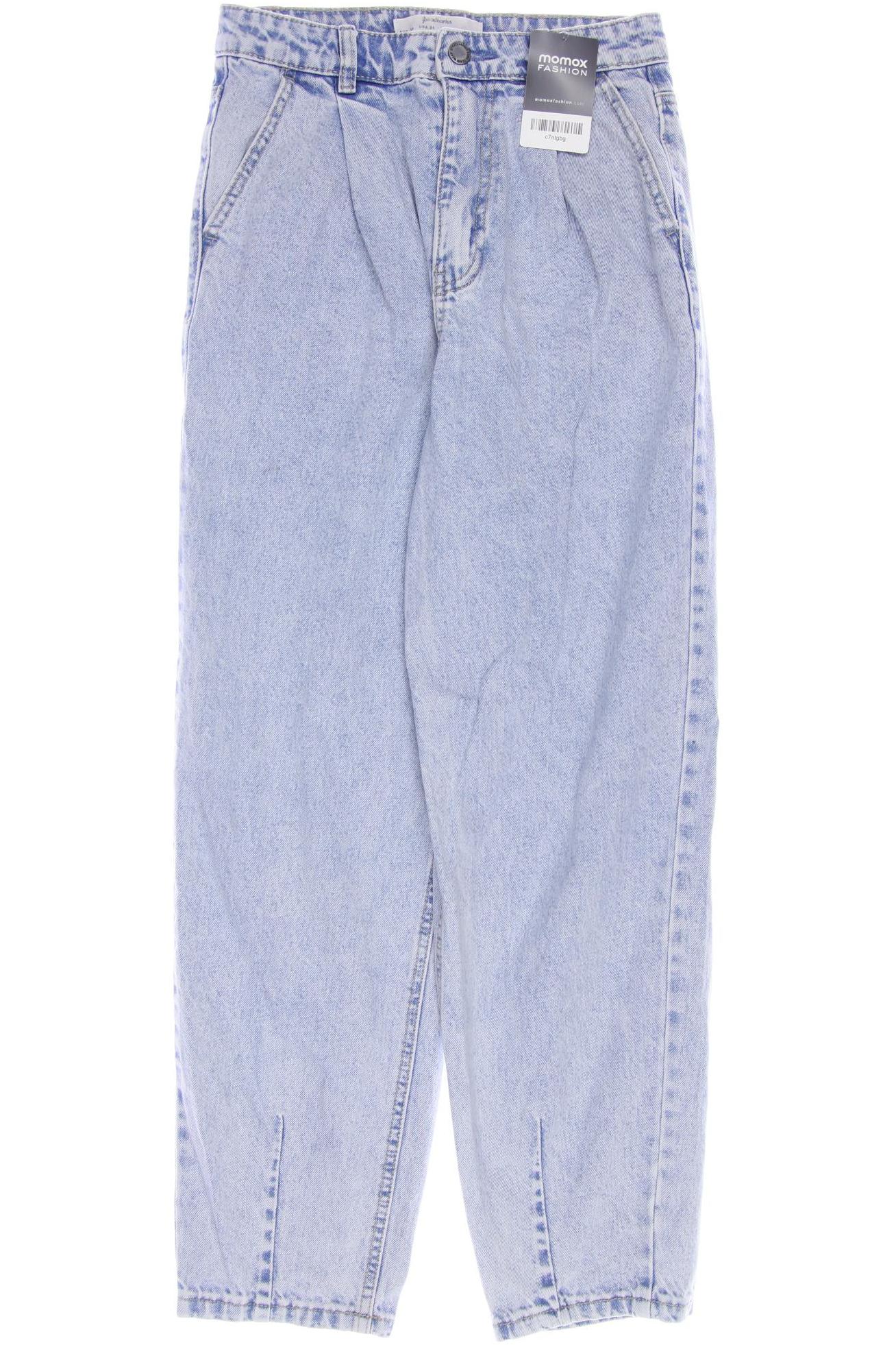 

Stradivarius Damen Jeans, hellblau