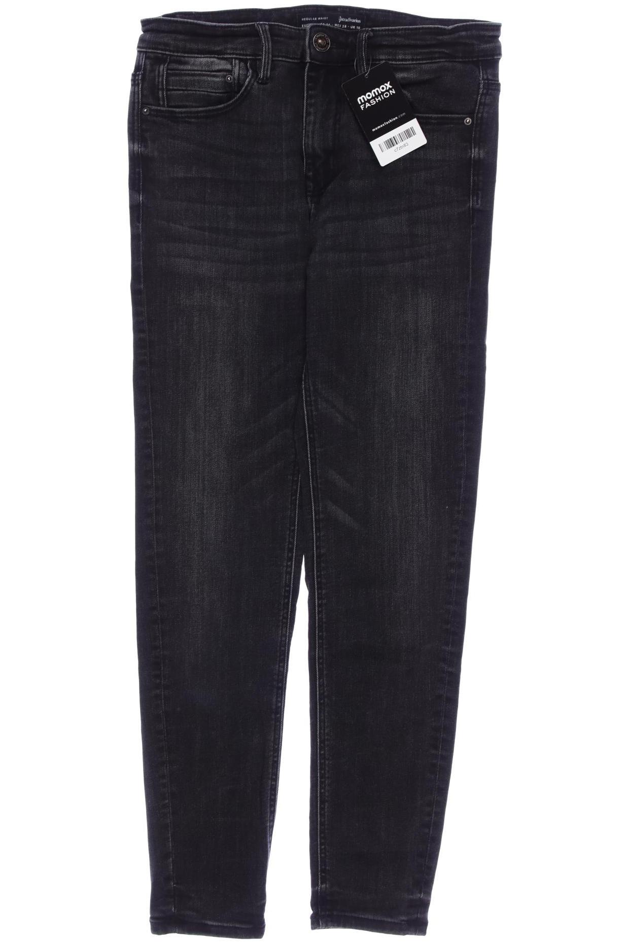 

Stradivarius Damen Jeans, schwarz, Gr. 38