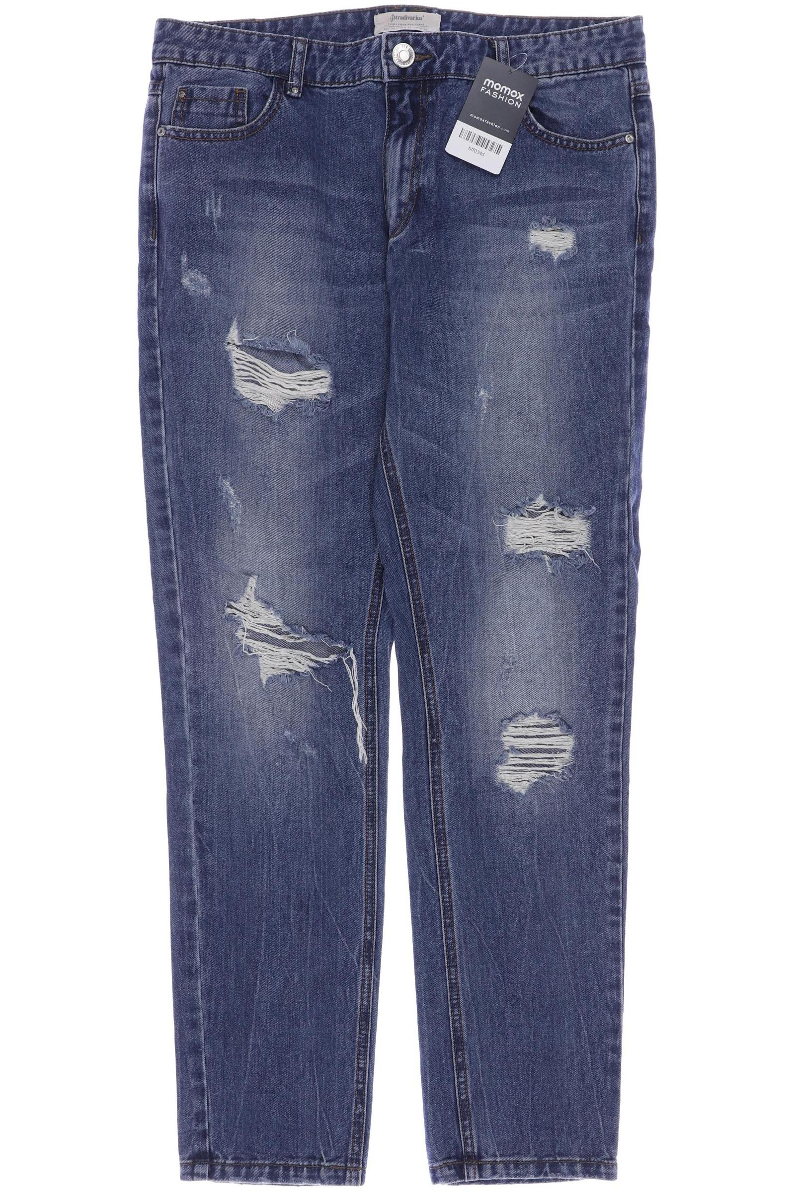 

Stradivarius Damen Jeans, marineblau