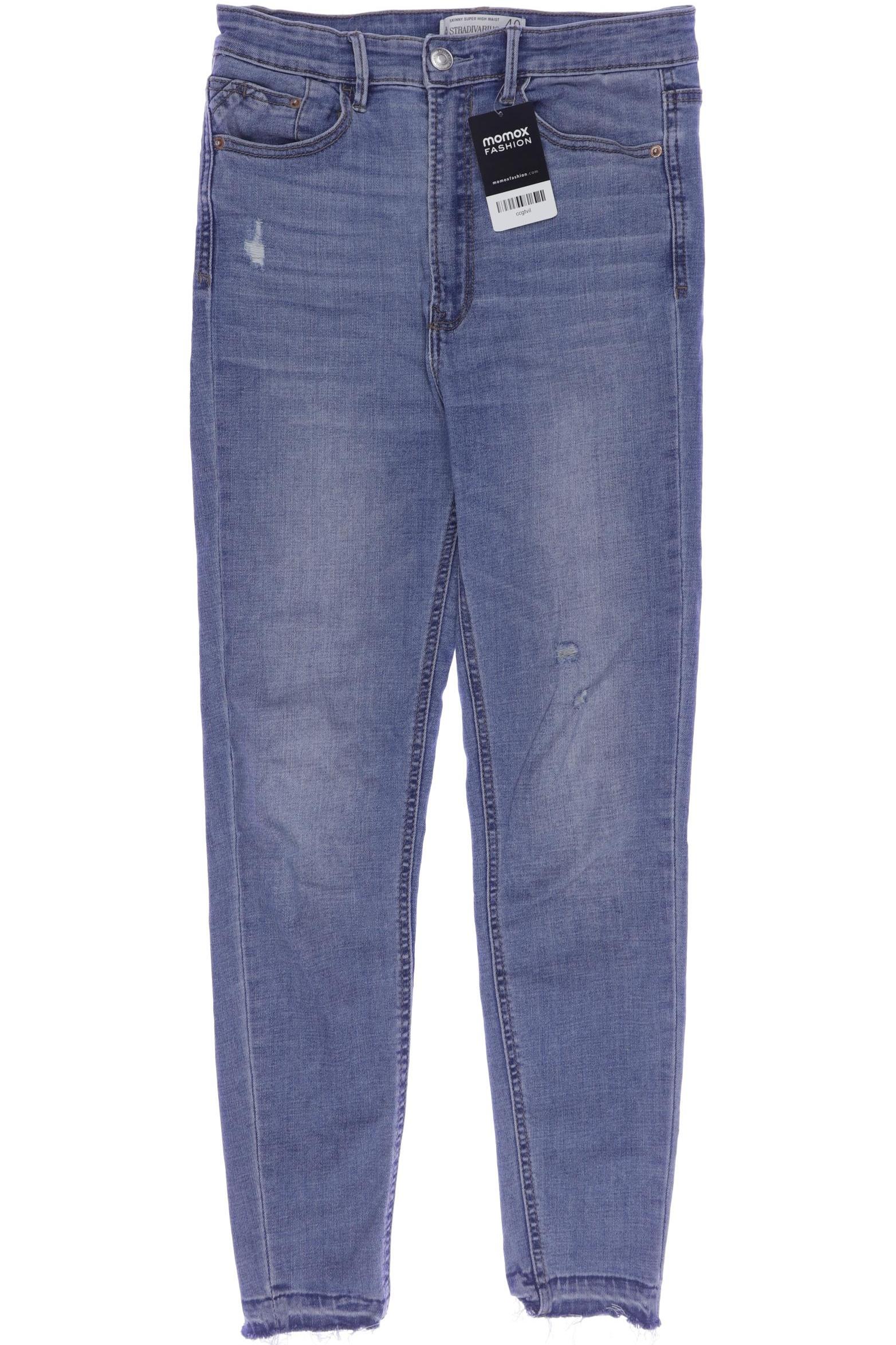

Stradivarius Damen Jeans, blau, Gr. 40