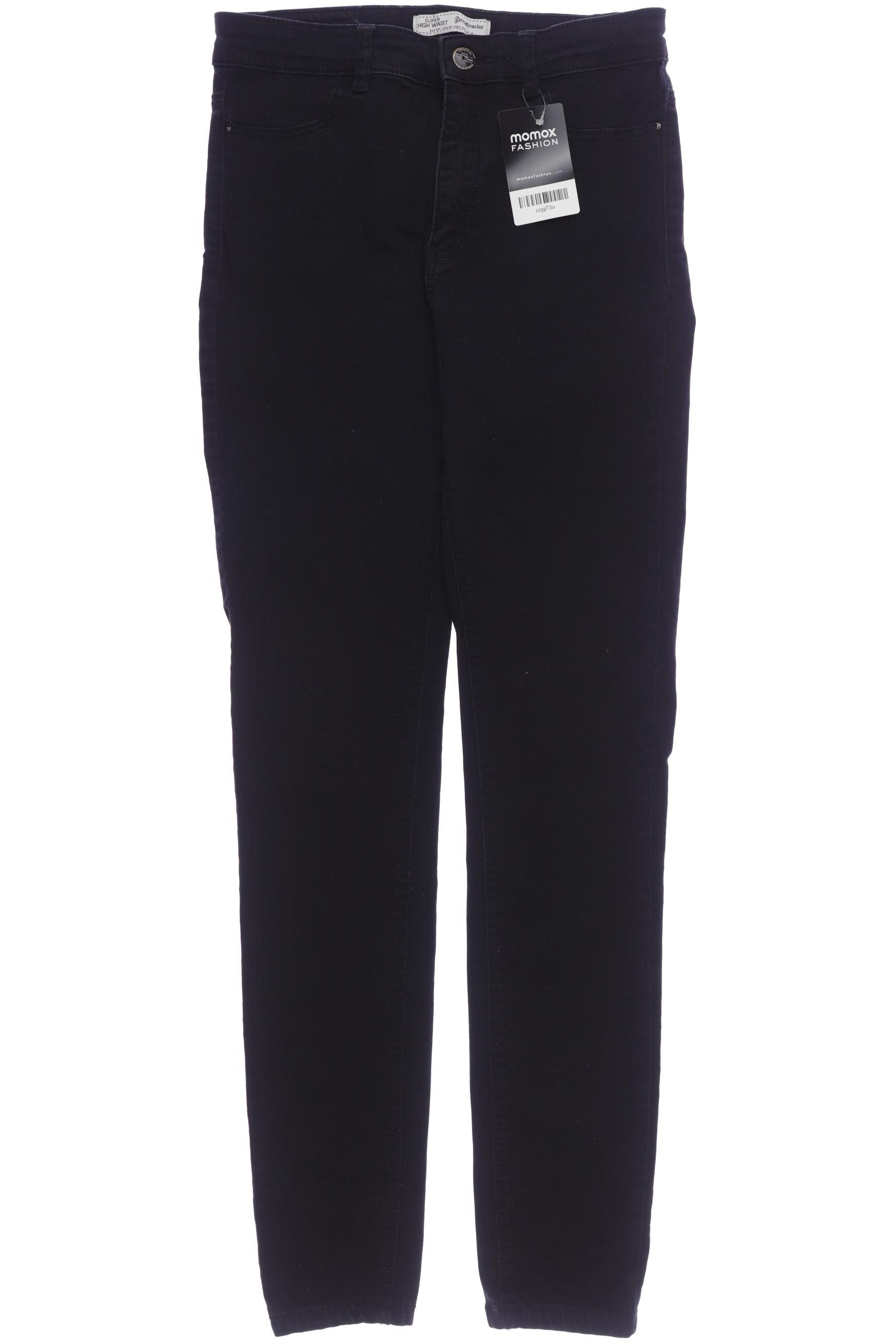 

Stradivarius Damen Jeans, schwarz, Gr. 40