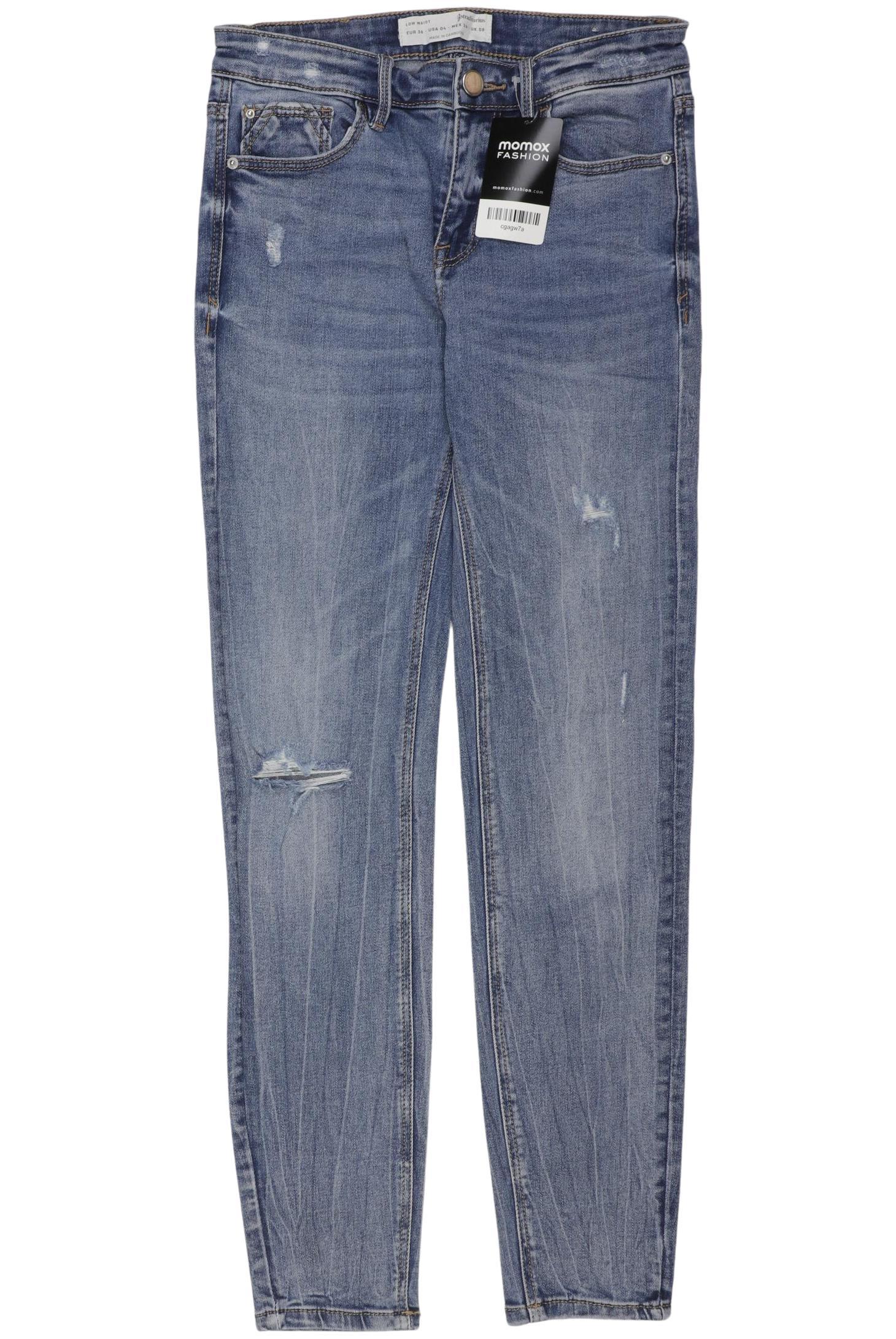 

Stradivarius Damen Jeans, blau, Gr. 36