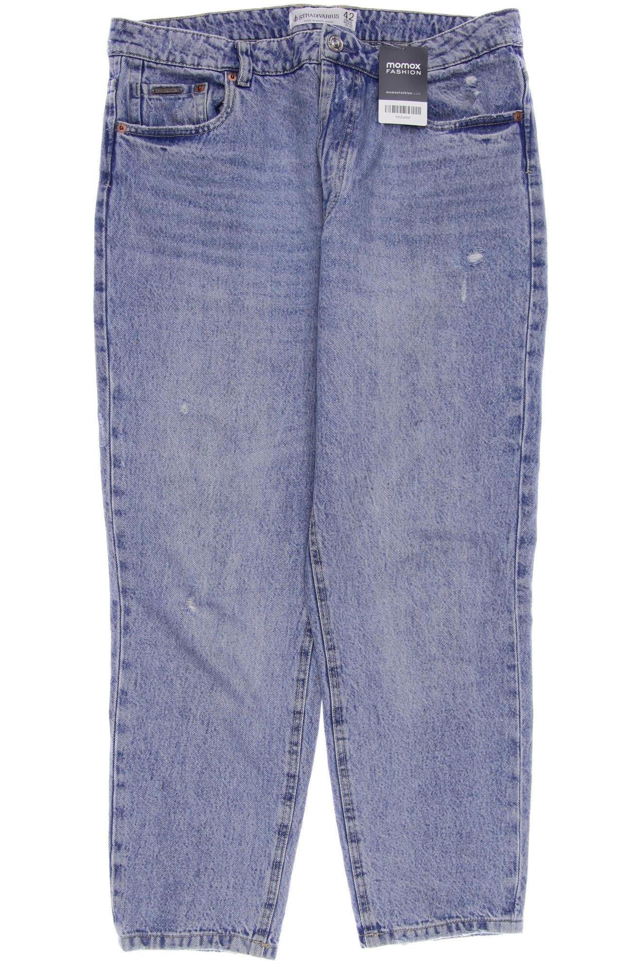 

Stradivarius Damen Jeans, blau, Gr. 42