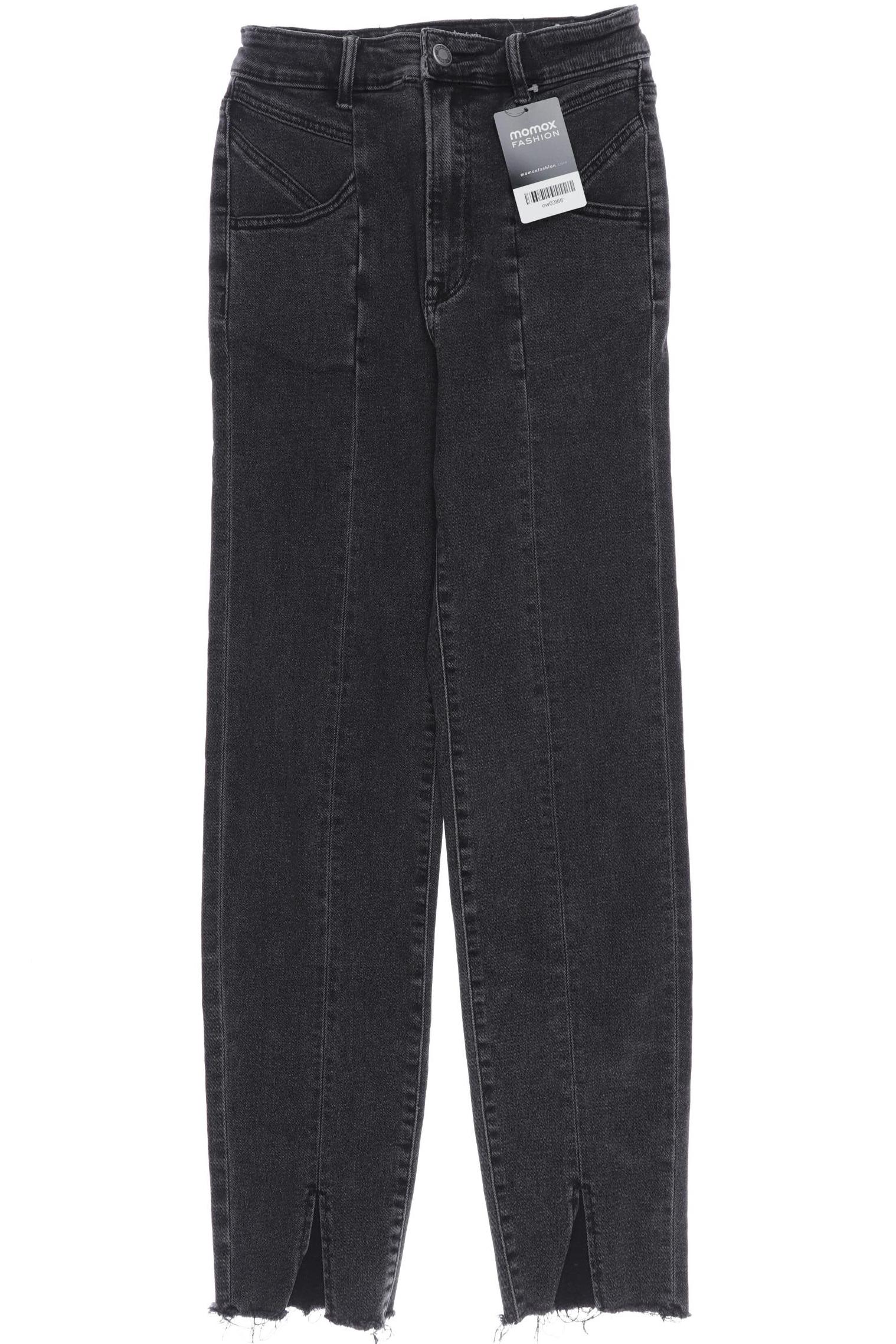 

Stradivarius Damen Jeans, grau, Gr. 36