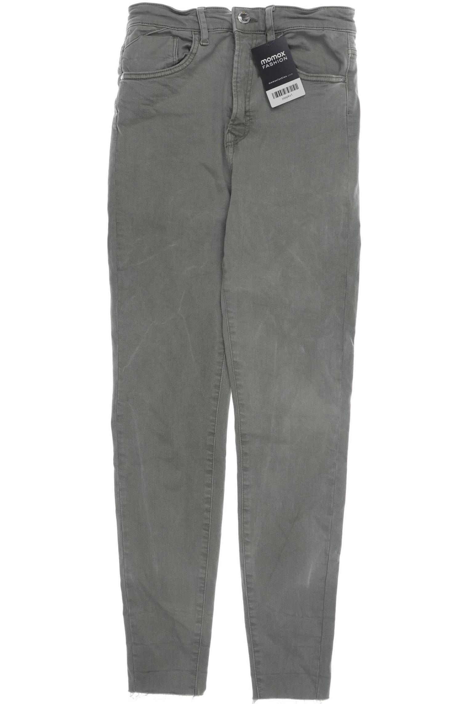 

Stradivarius Damen Jeans, grün, Gr. 36
