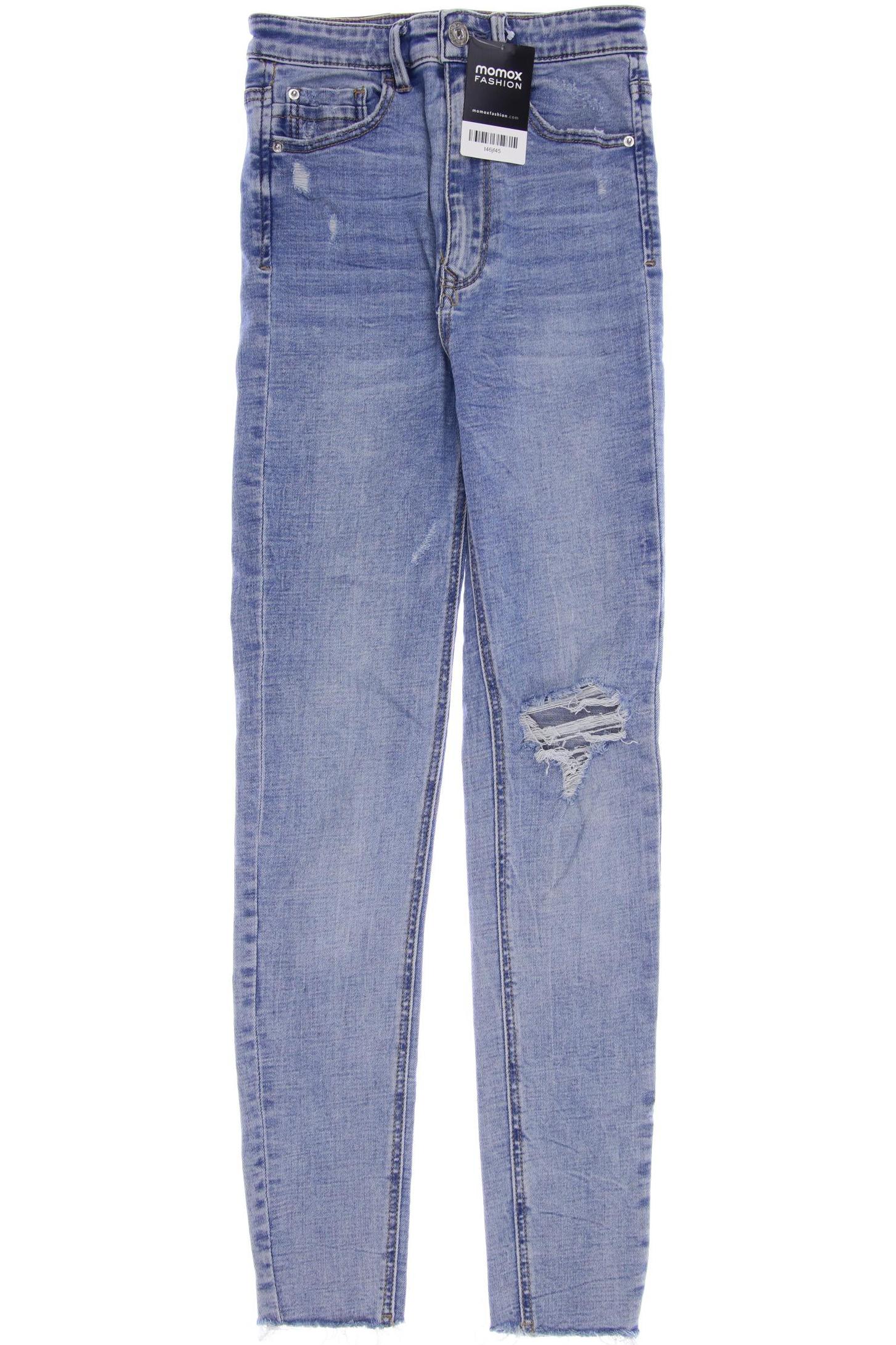 

Stradivarius Damen Jeans, hellblau