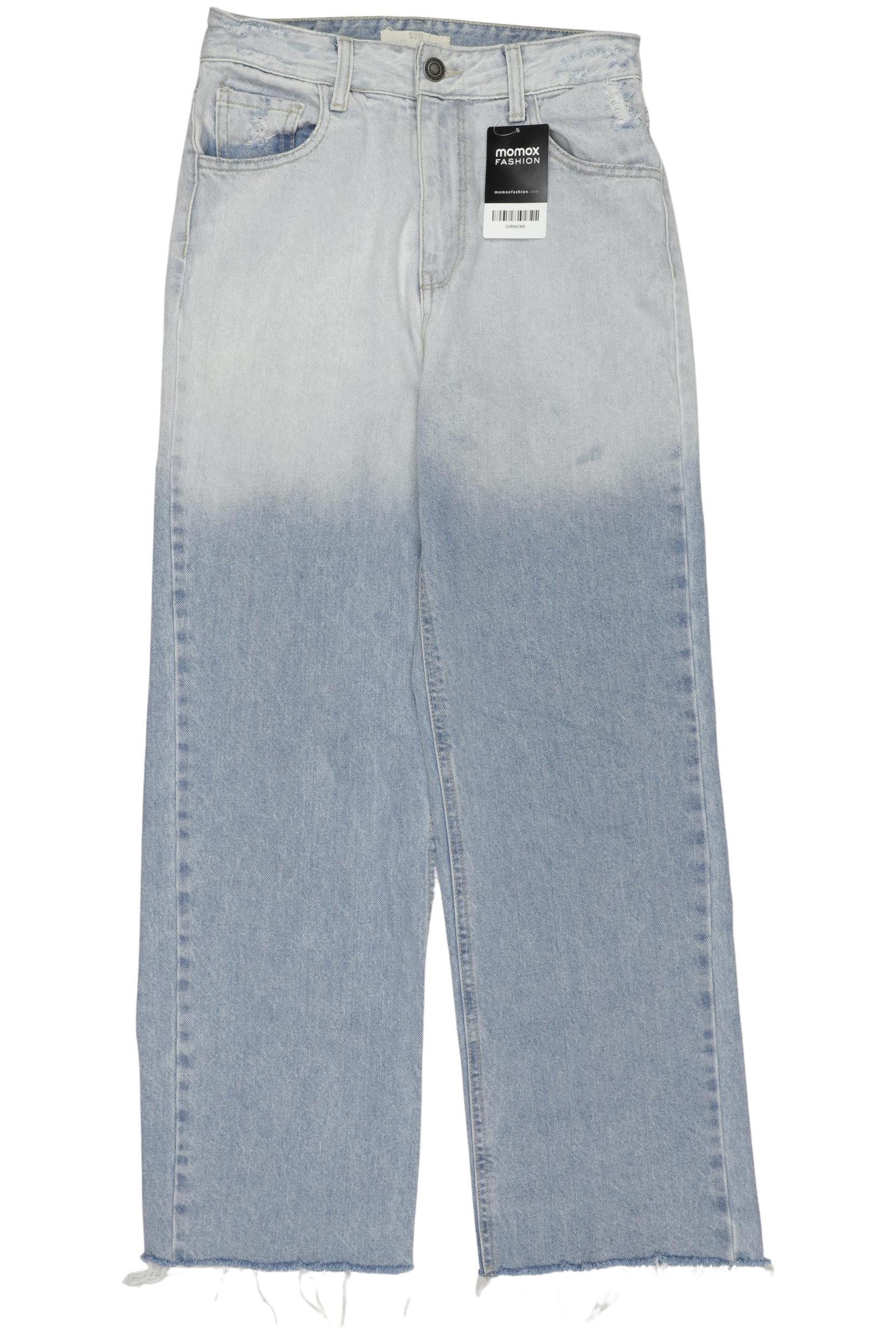 

Stradivarius Damen Jeans, hellblau, Gr. 36