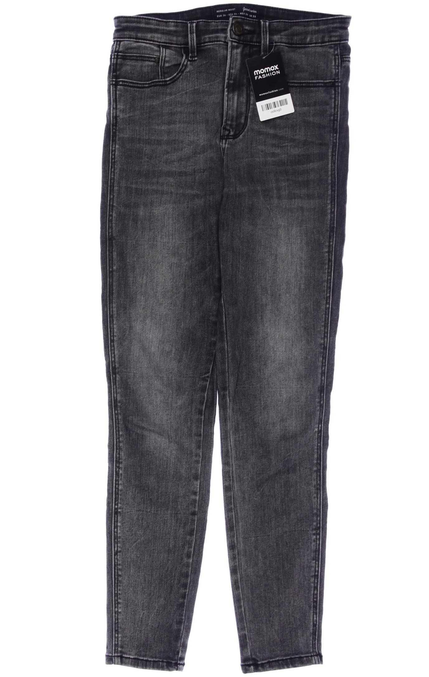 

Stradivarius Damen Jeans, grau, Gr. 36