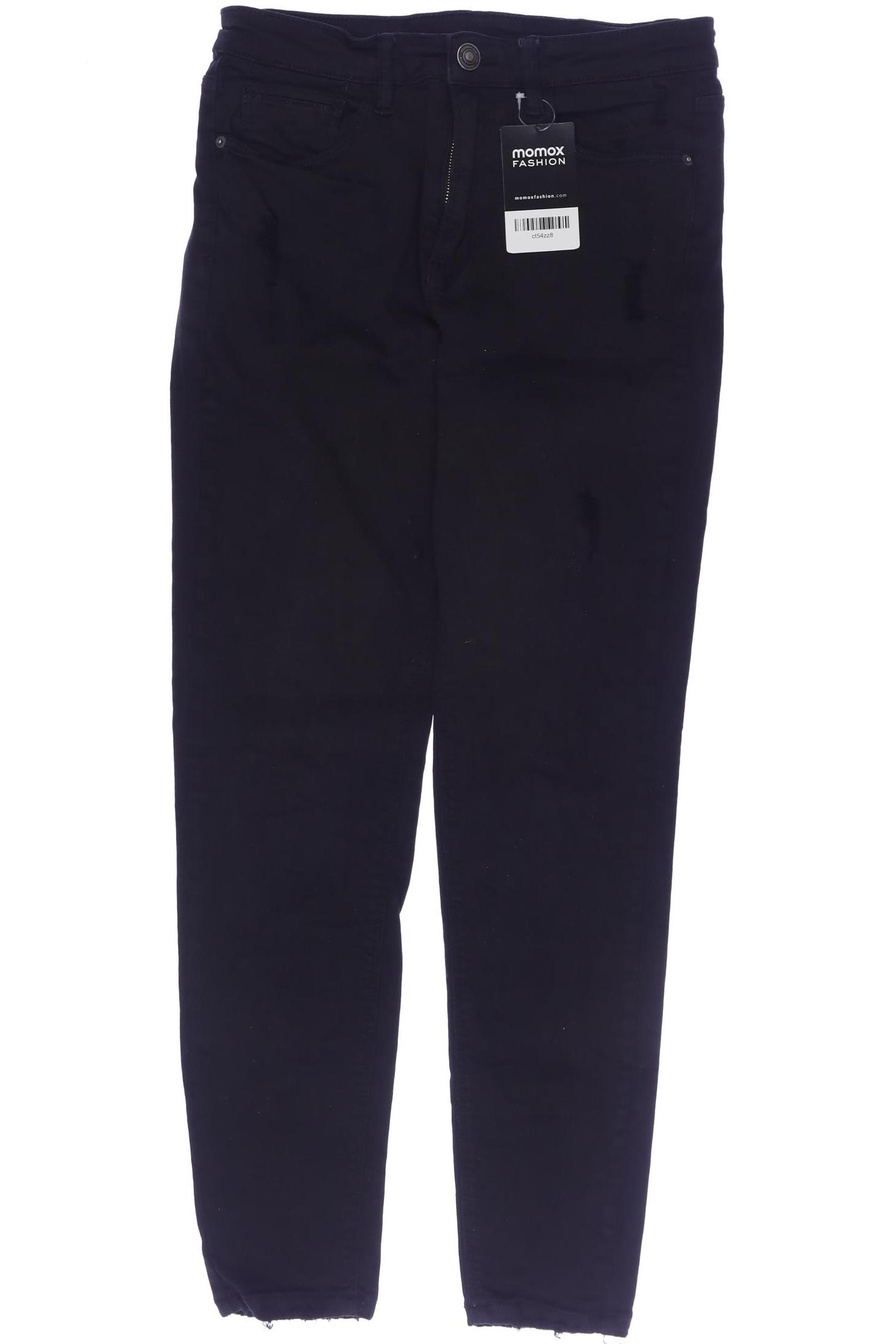 

Stradivarius Damen Jeans, schwarz, Gr. 26