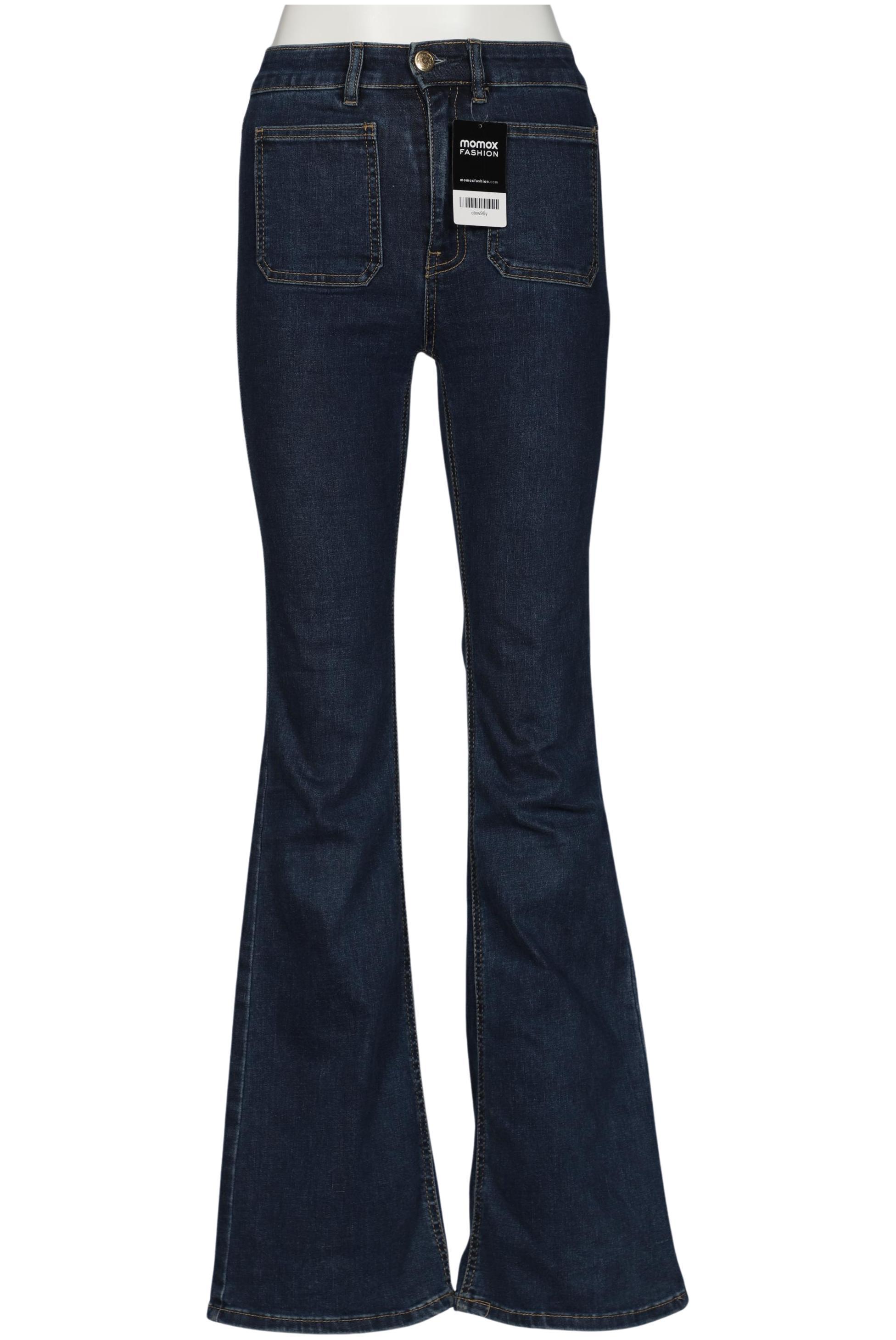 

Stradivarius Damen Jeans, marineblau, Gr. 34