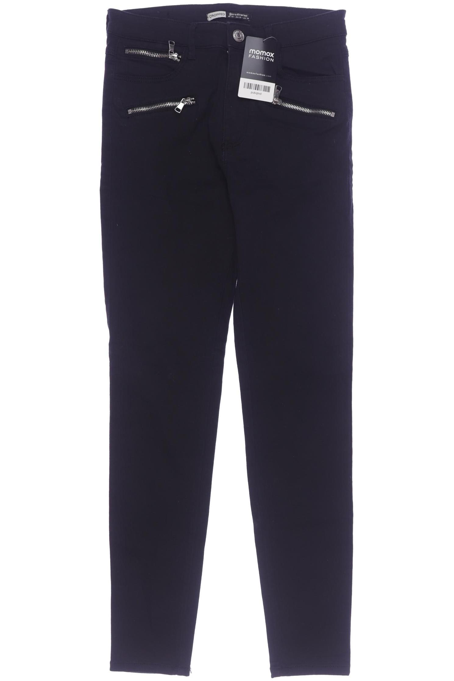 

Stradivarius Damen Jeans, schwarz, Gr. 38