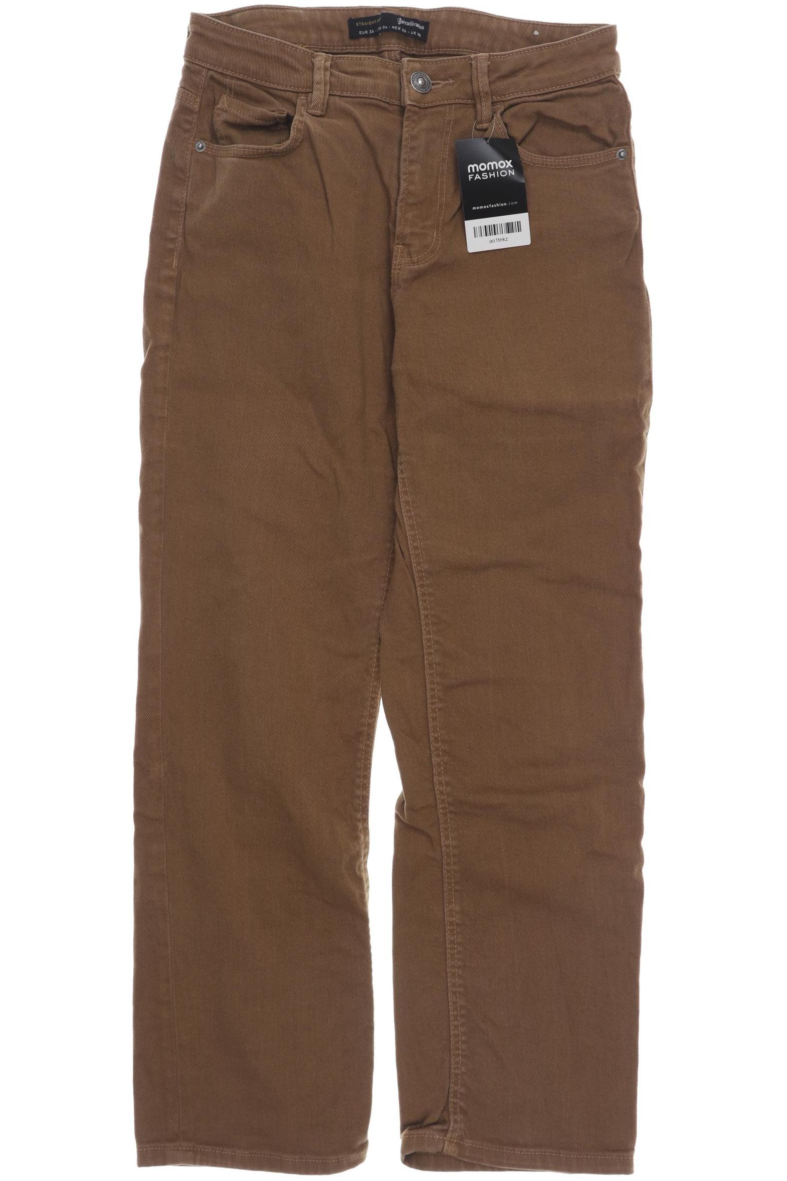 

Stradivarius Damen Jeans, braun, Gr. 36